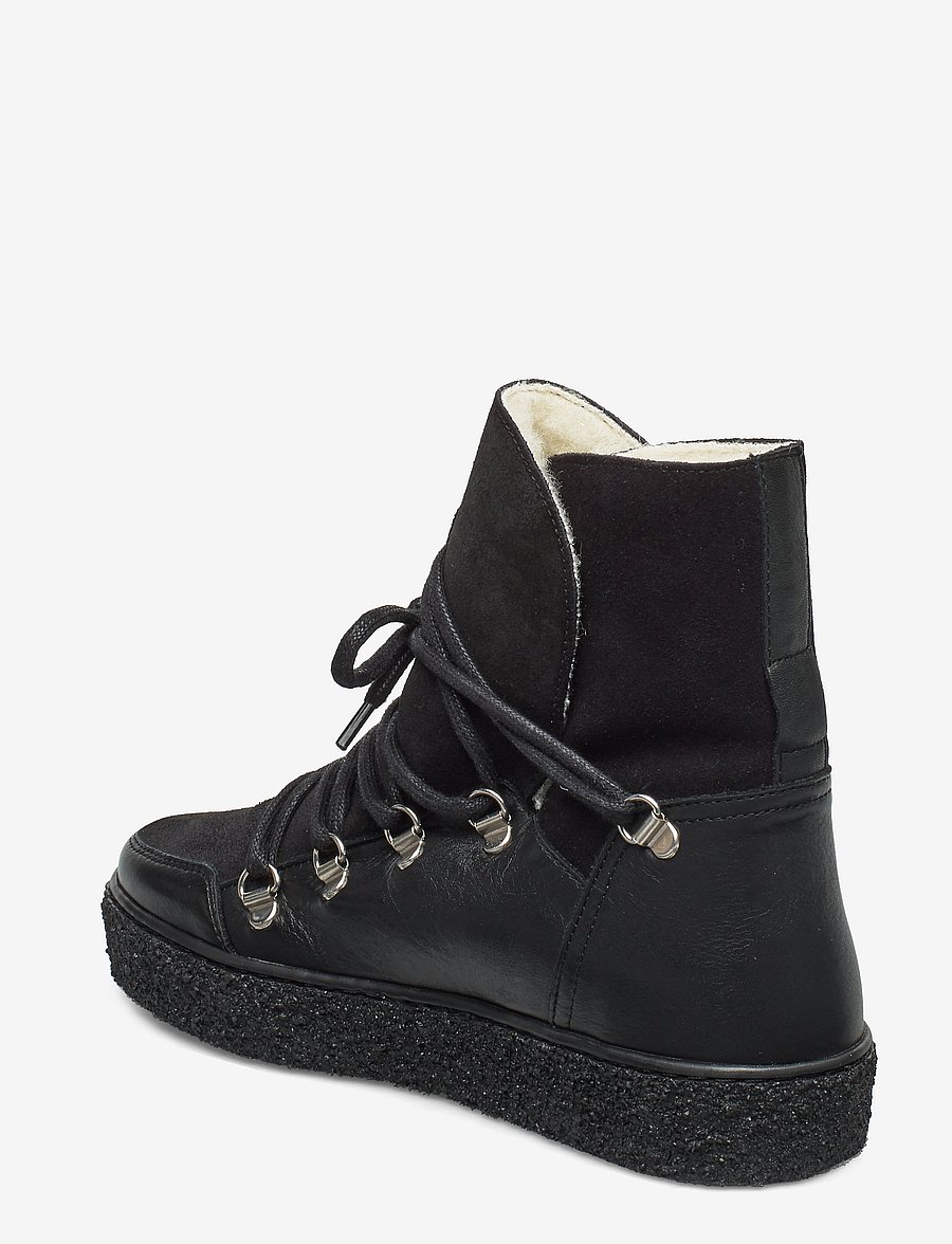 Pavement - Lola wool - snørestøvler - black/black - 2