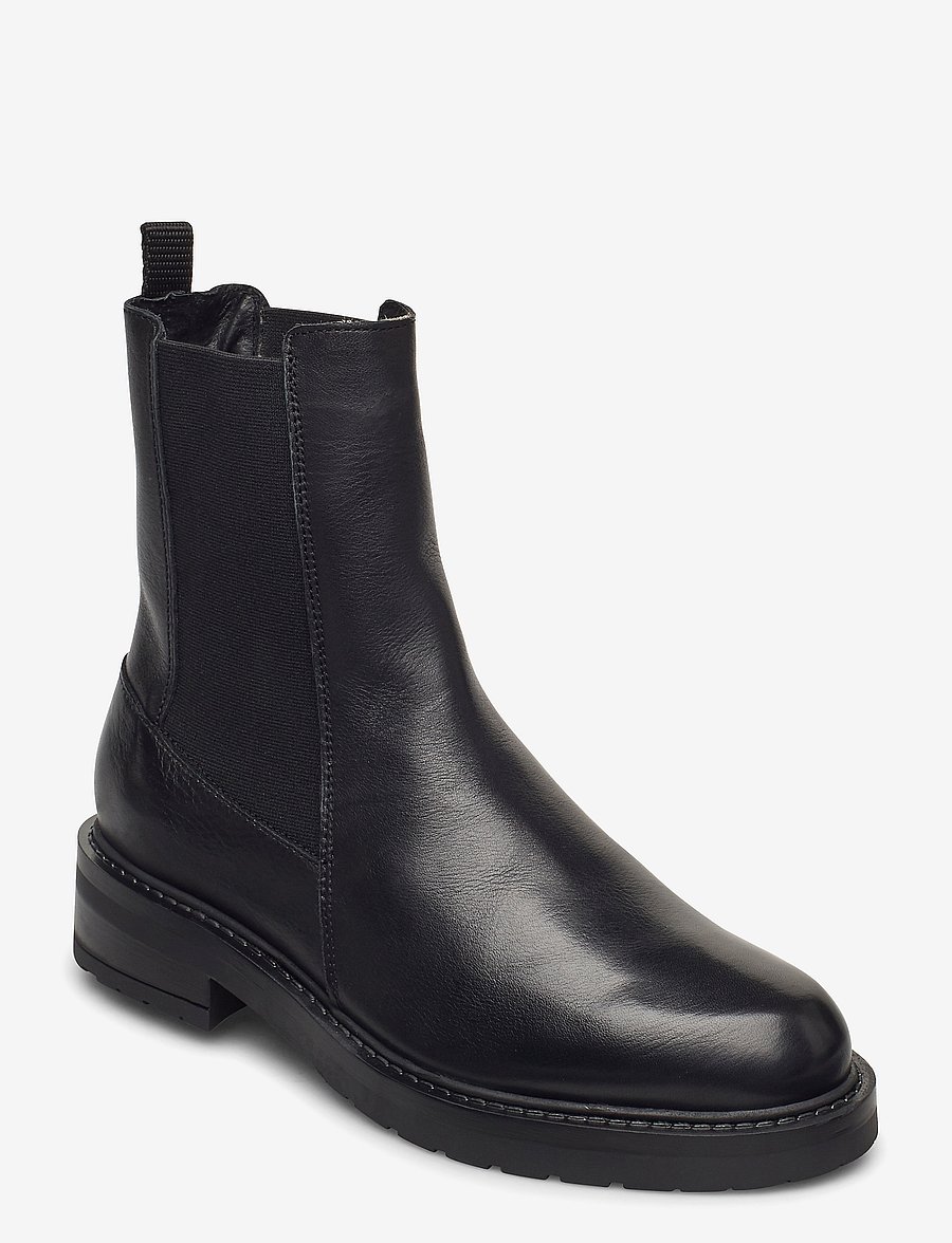 Pavement - PAJemma Long wool - chelsea boots - black garda - 0