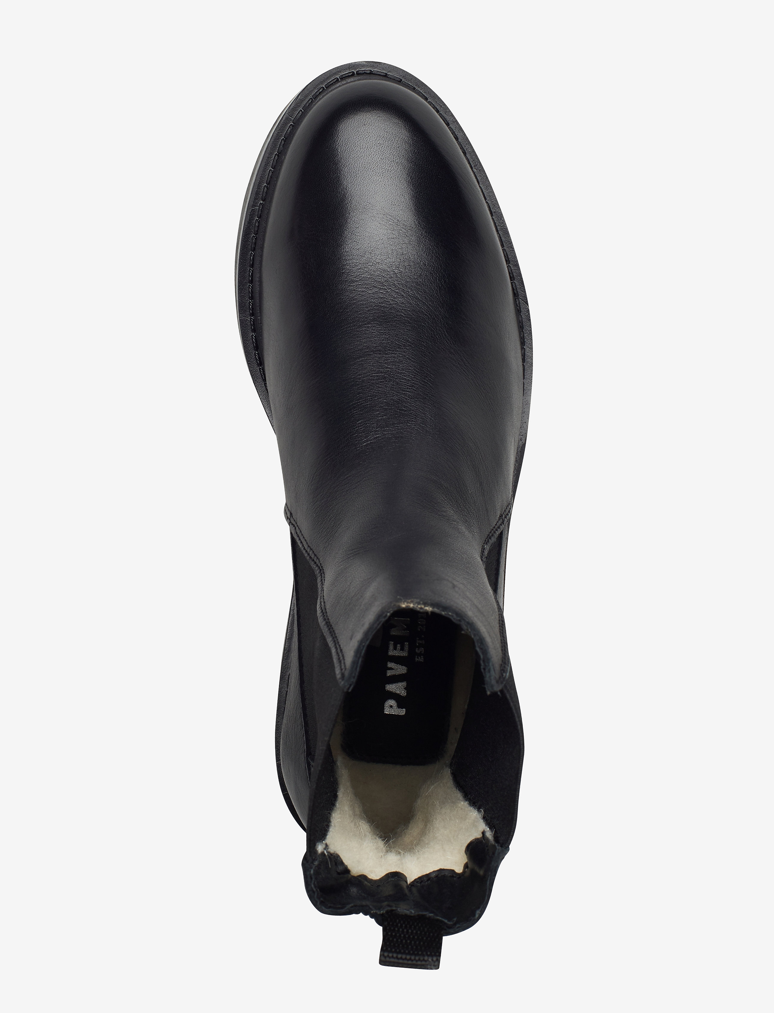Pavement - PAJemma Long wool - chelsea-saapad - black garda - 3