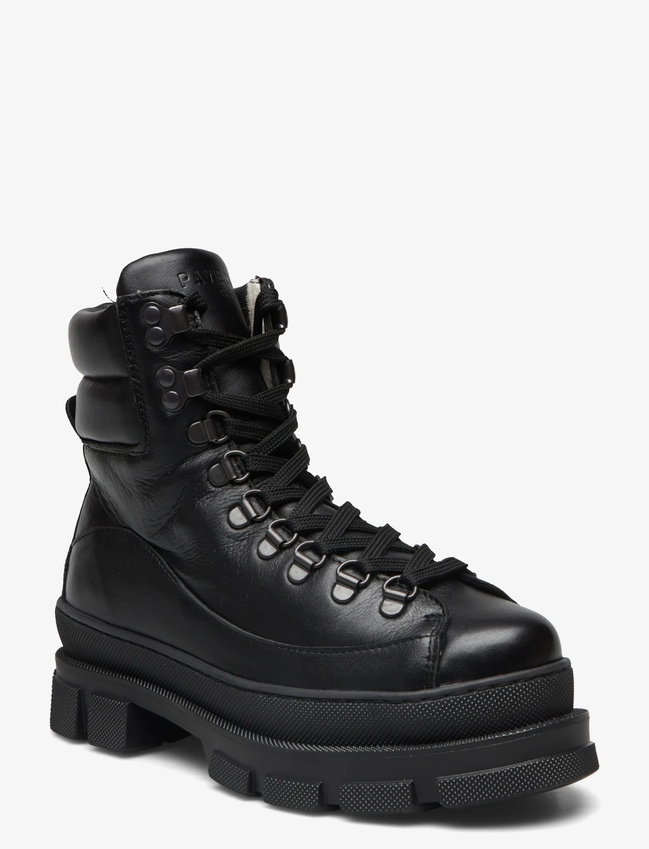 Pavement - Logan Wool - laced boots - black garda - 0