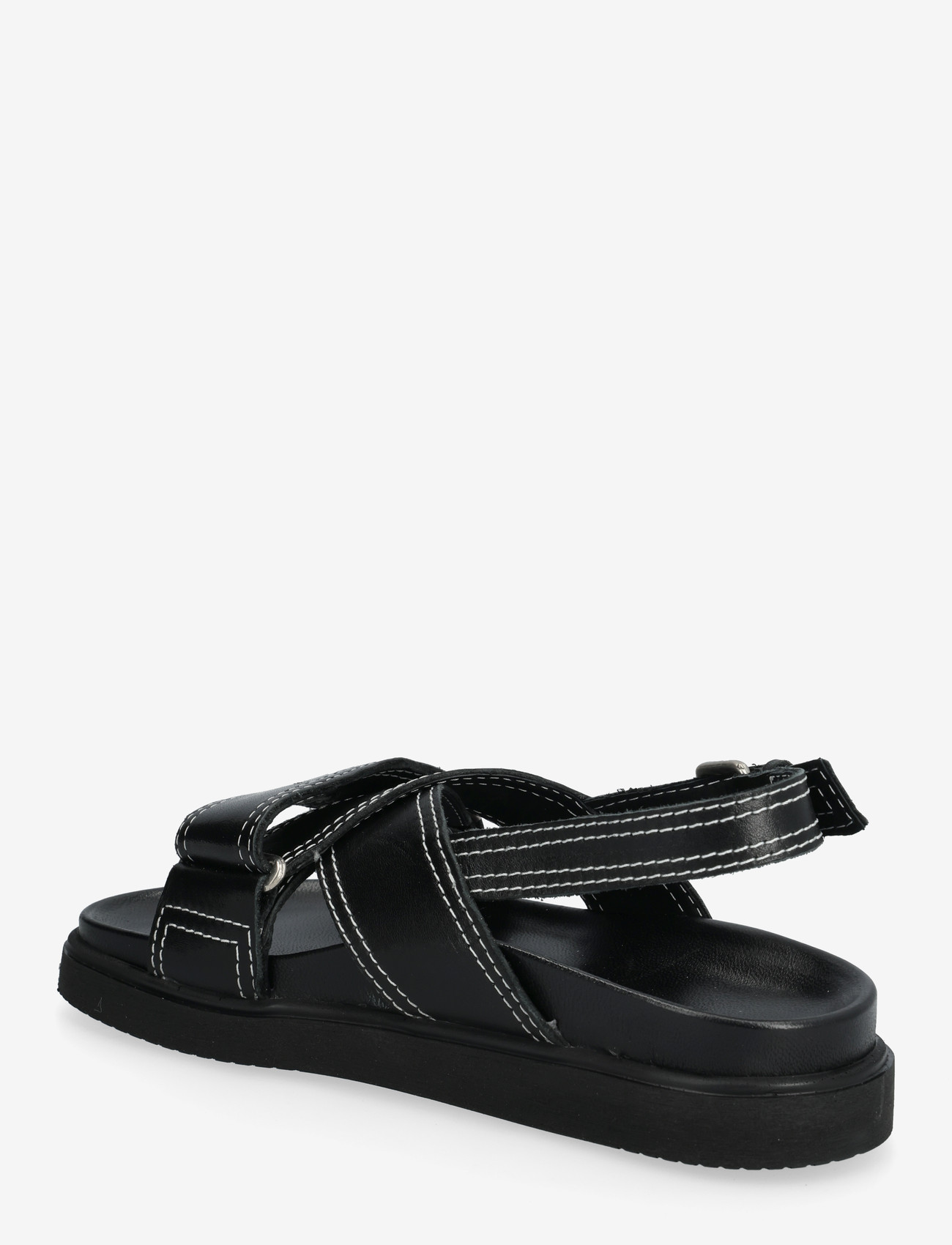 Pavement - Lava - kontsata sandaalid - black/white - 2