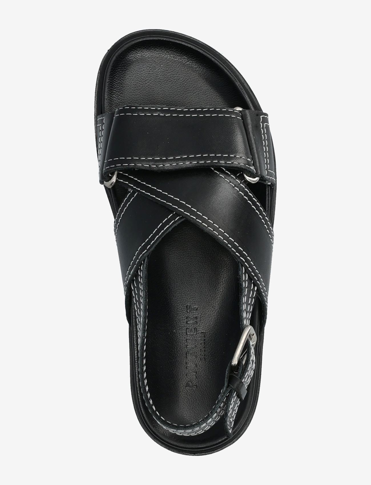 Pavement - Lava - kontsata sandaalid - black/white - 3