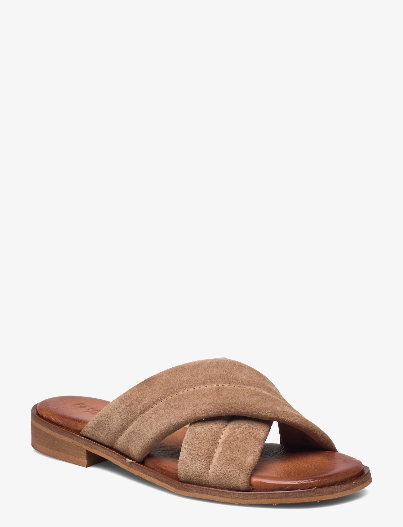 Pavement - Lainey - flat sandals - taupe suede 174 - 0