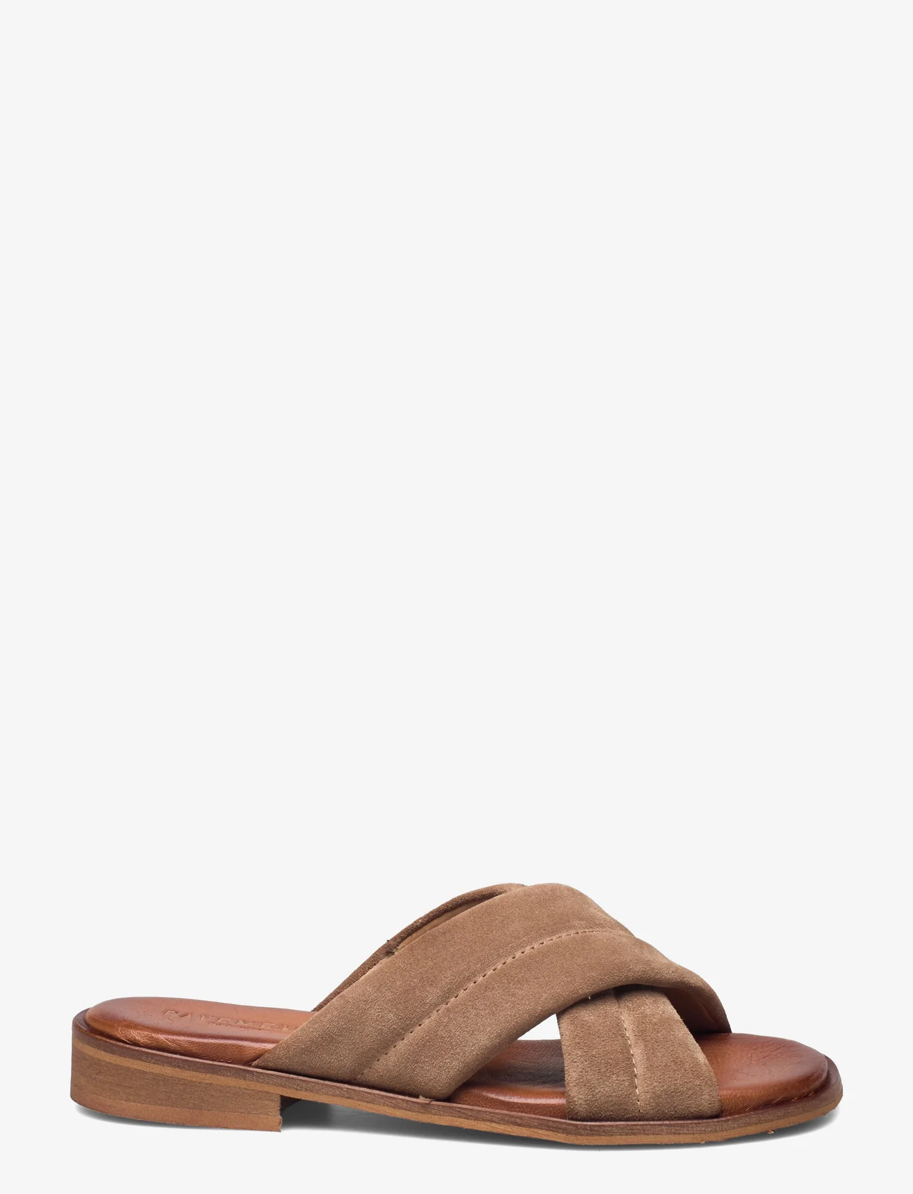 Pavement - Lainey - flat sandals - taupe suede 174 - 1