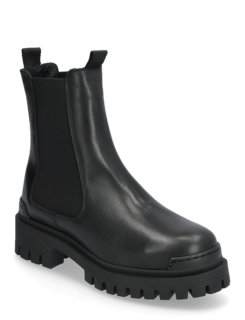 Pavement - PAMalou wool - flade ankelstøvler - black - 0