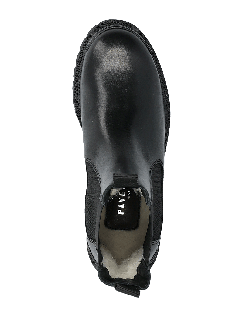 Pavement - PAMalou wool - flade ankelstøvler - black - 3