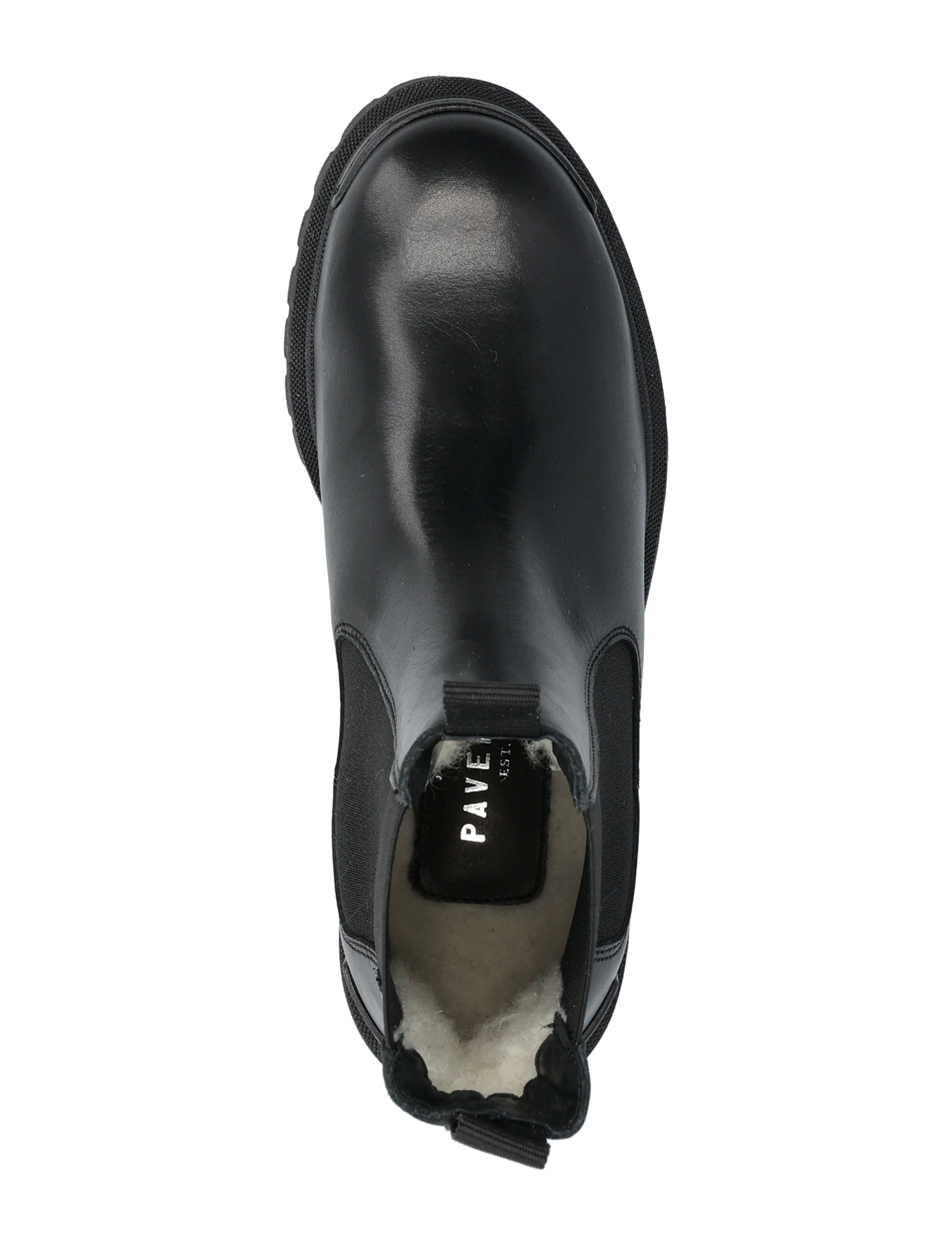 Pavement - PAMalou wool - flache stiefeletten - black - 3