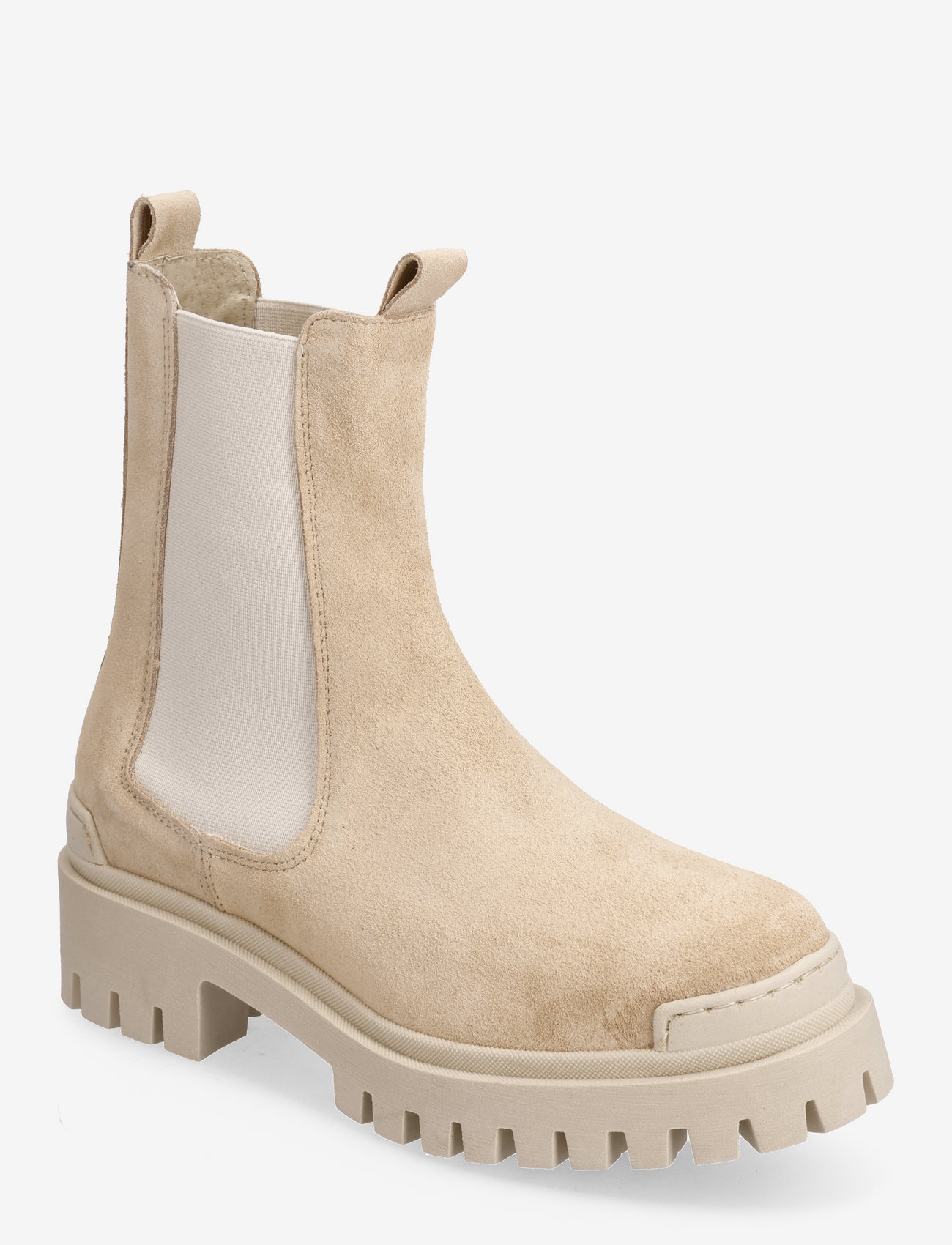 Pavement - Malou suede - chelsea boots - beige suede - 0