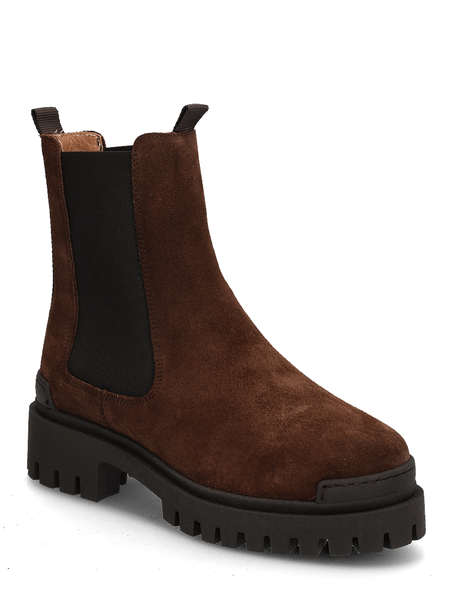 Pavement - PAMalou 1 - chelsea boots - brown suede - 0