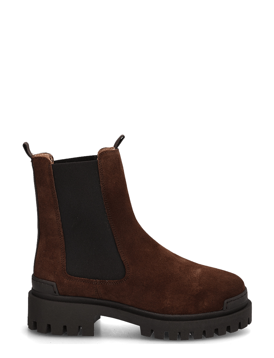 Pavement - PAMalou 1 - chelsea-saapad - brown suede - 2