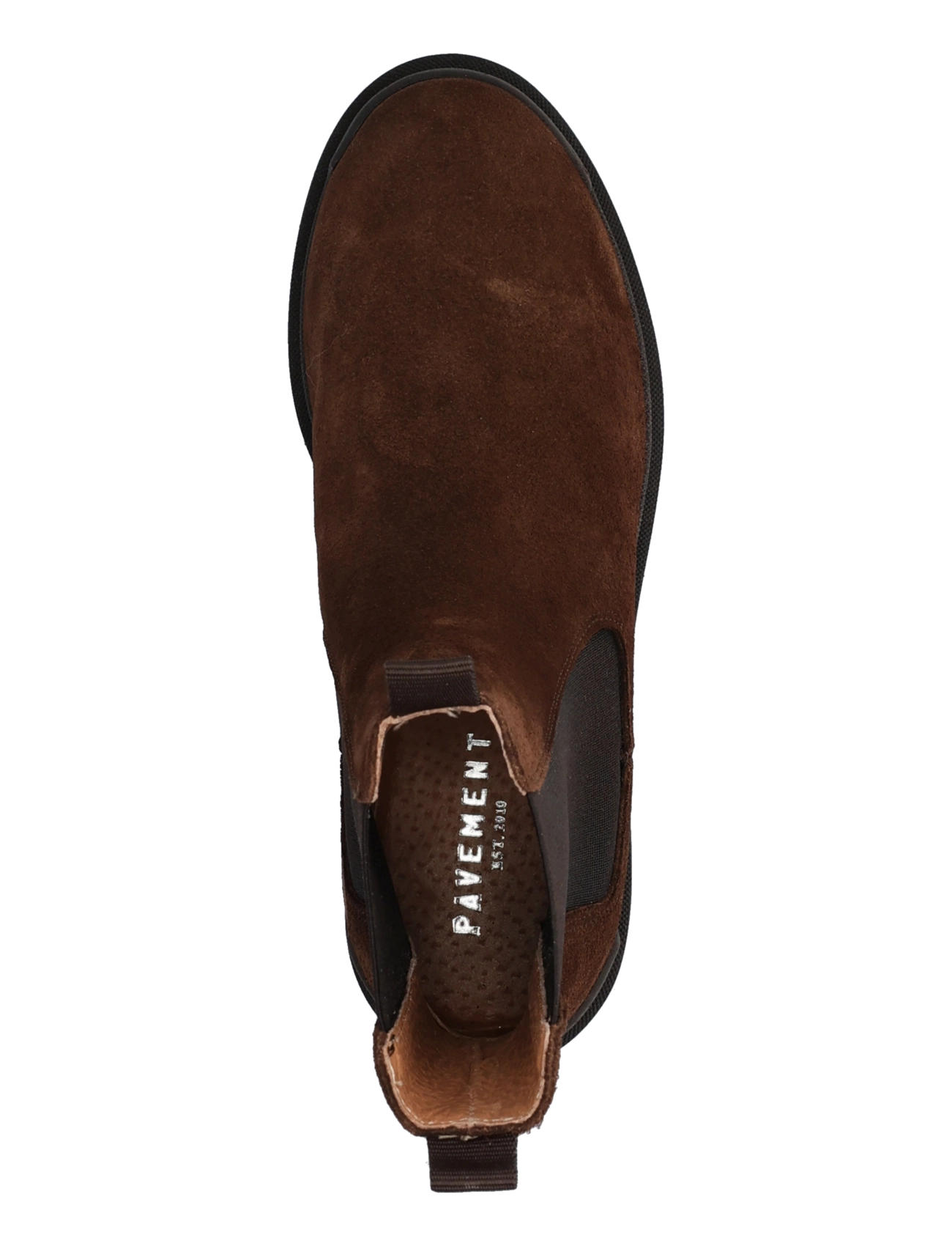 Pavement - PAMalou 1 - chelsea-saapad - brown suede - 3