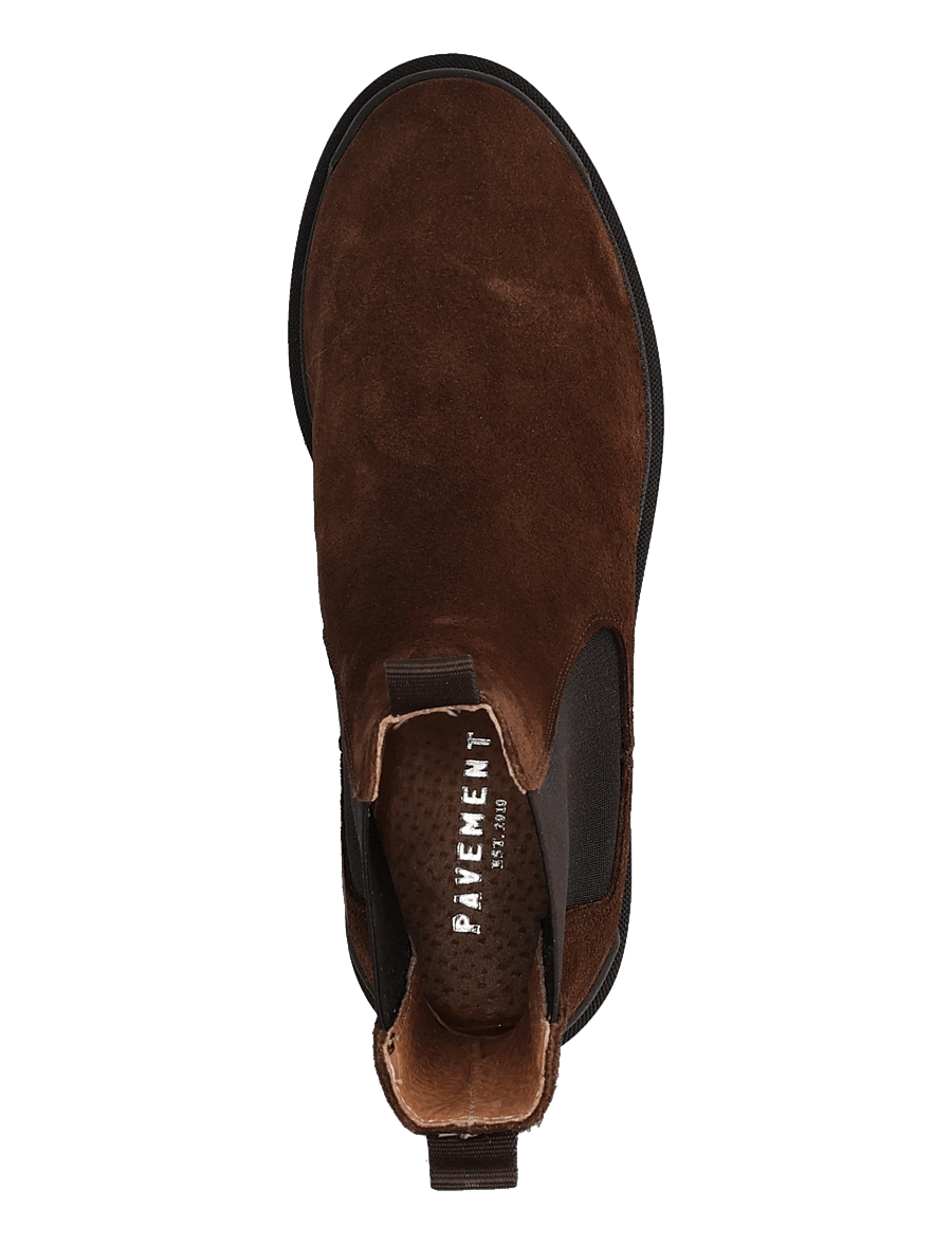 Pavement - PAMalou 1 - chelsea-saapad - brown suede - 3