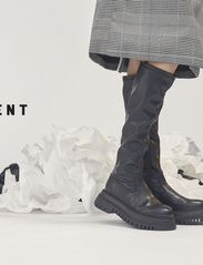 Pavement - Lauren - langskaftede støvler - black - 4