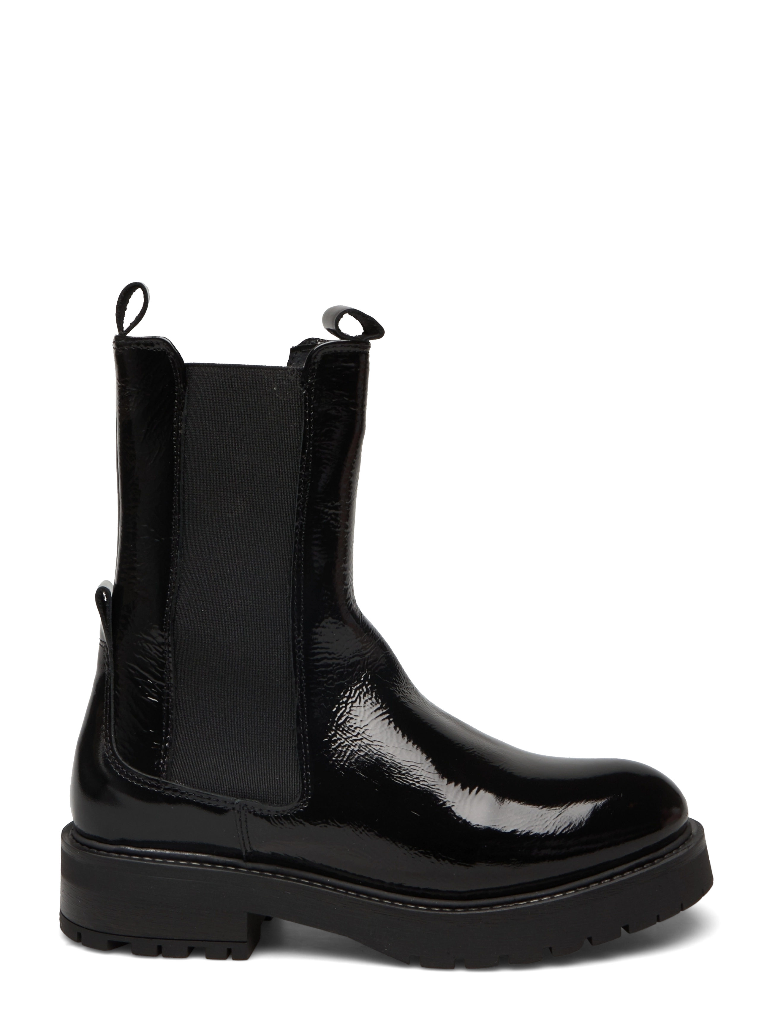 Pavement - Alaina patent wool - black patent - 1