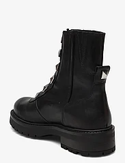 Pavement - Yoko - platta ankelboots - black/silver - 2