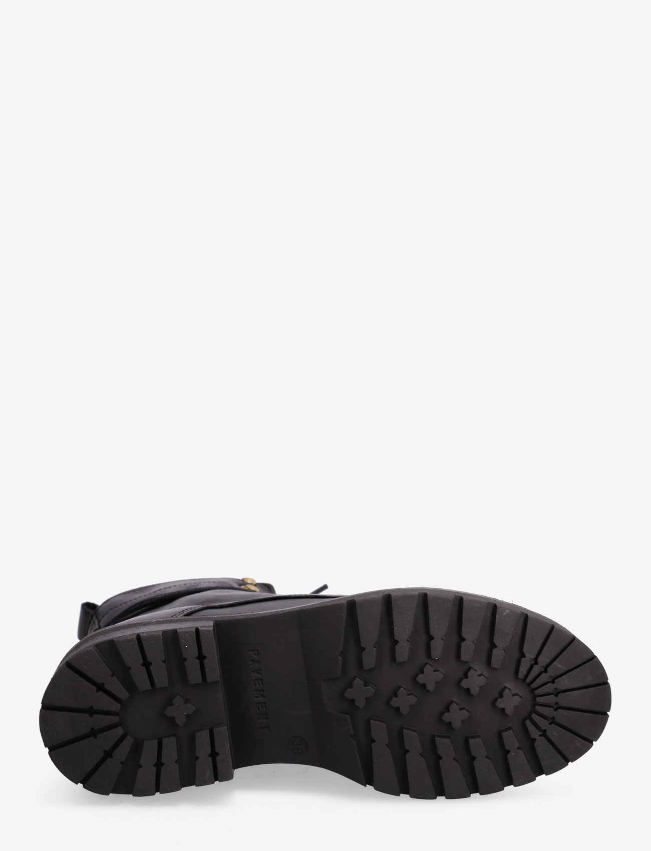 Pavement - Jana wool - snørestøvler - black / gold - 4