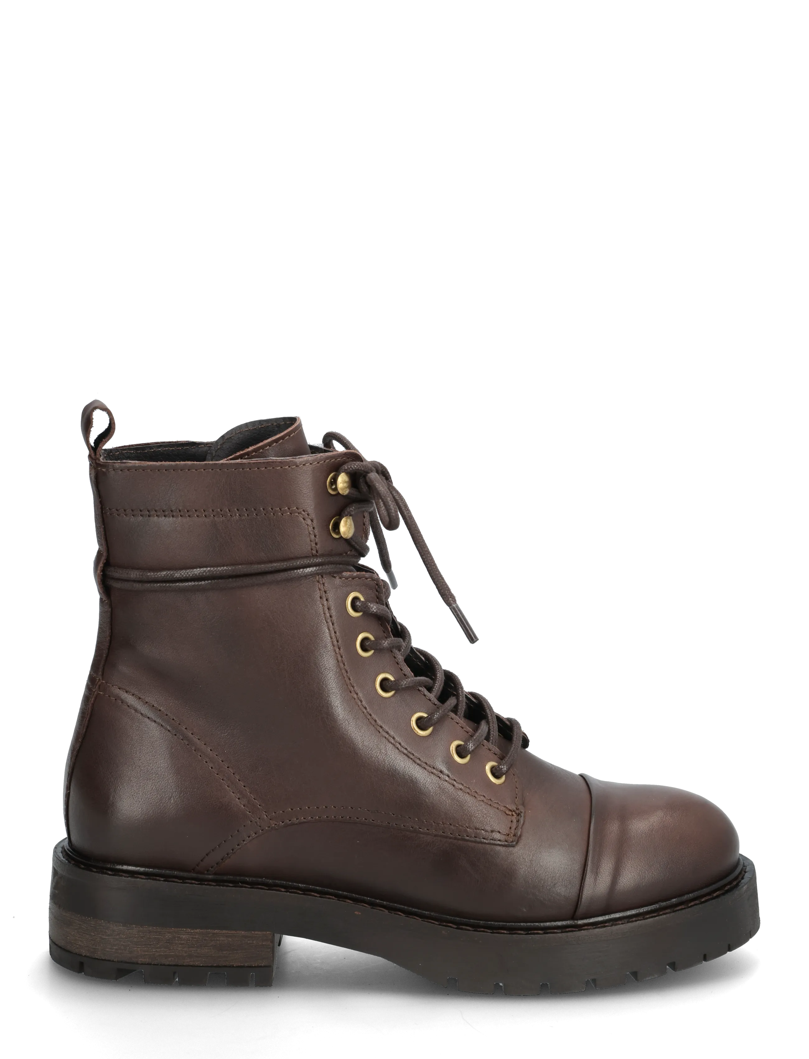 Pavement - Jana - laced boots - brown/gold - 1