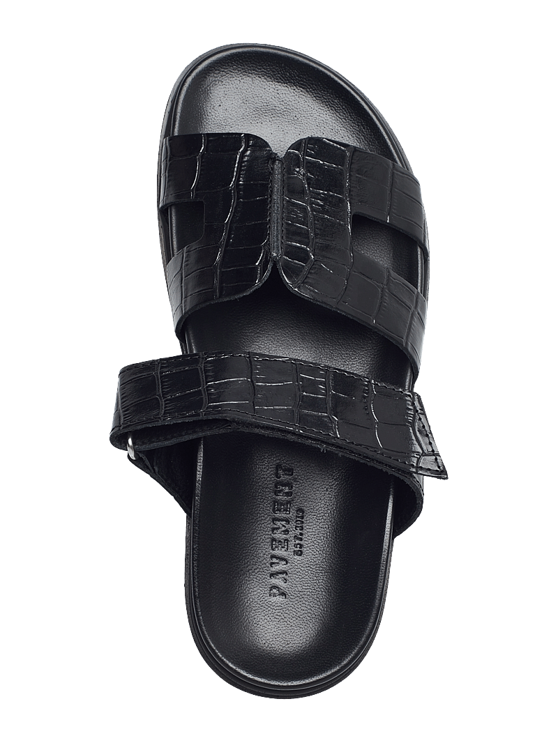 Pavement - Maru Croco - flache sandalen - black croco - 3