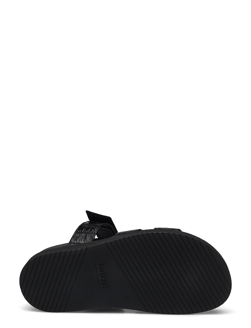Pavement - Maru Croco - flache sandalen - black croco - 4