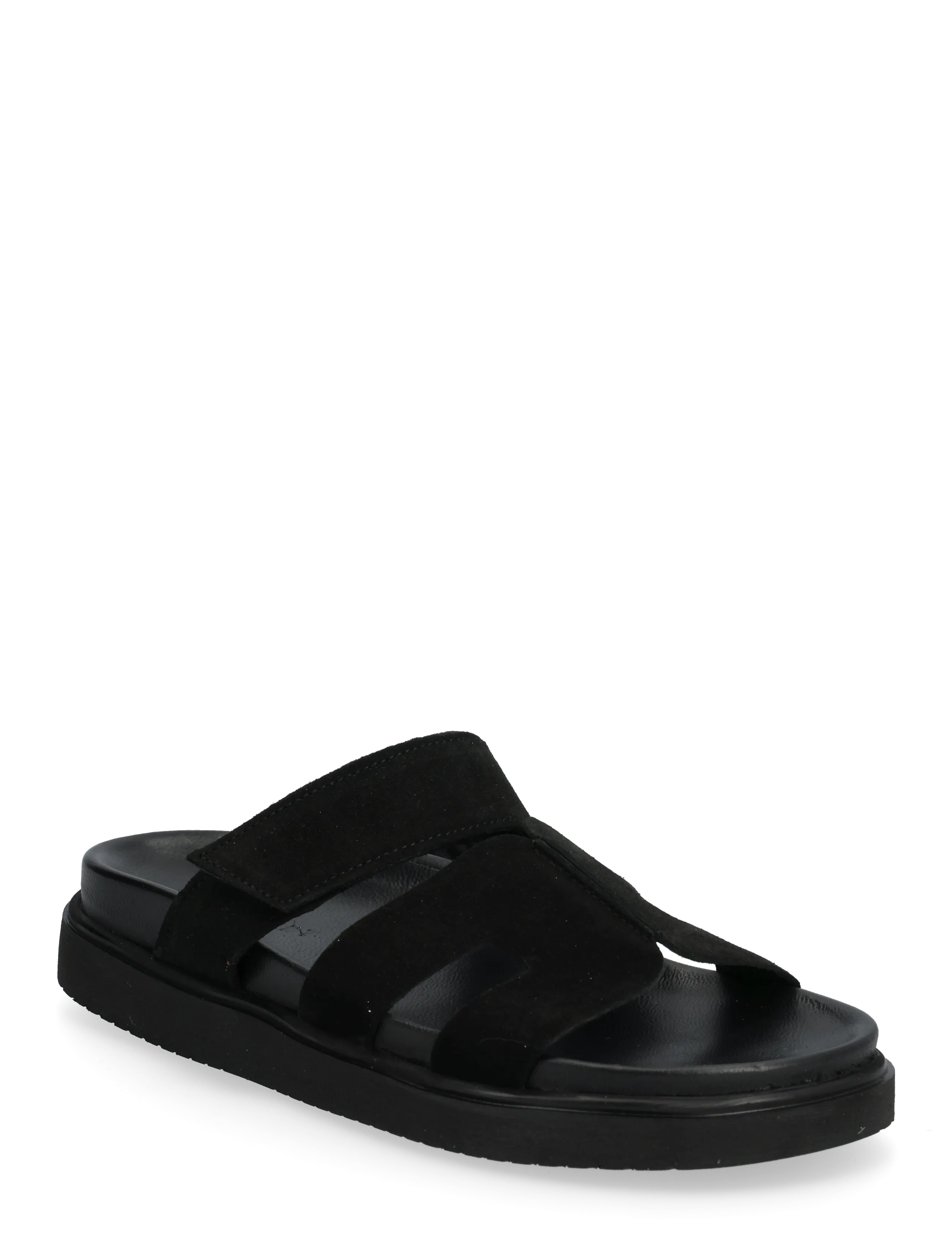 Pavement Maru Suede - Sandaler - BLACK SUEDE / black