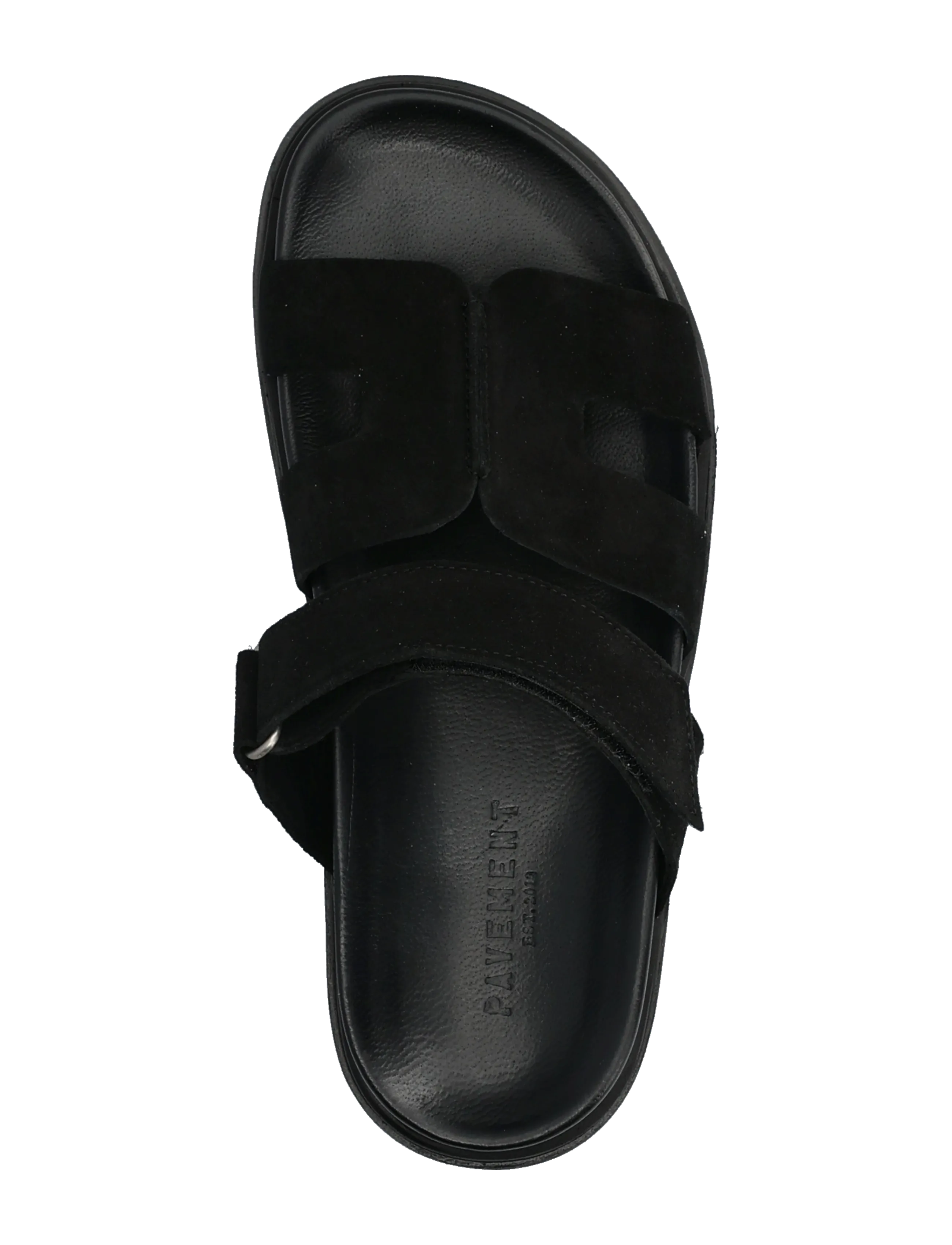 Pavement - Maru Suede - flade sandaler - black suede - 3