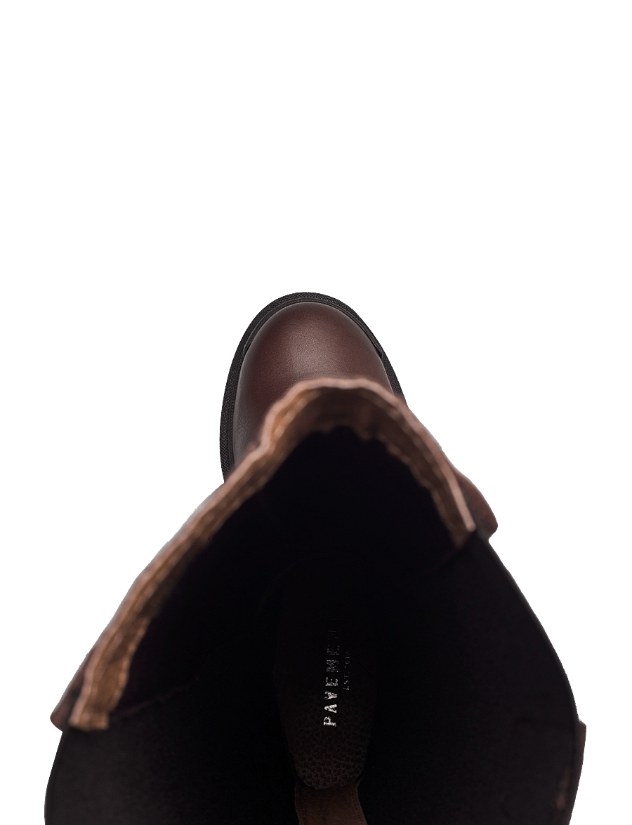 Pavement - PAMandy 1 - bottes hautes au genou - brown - 3