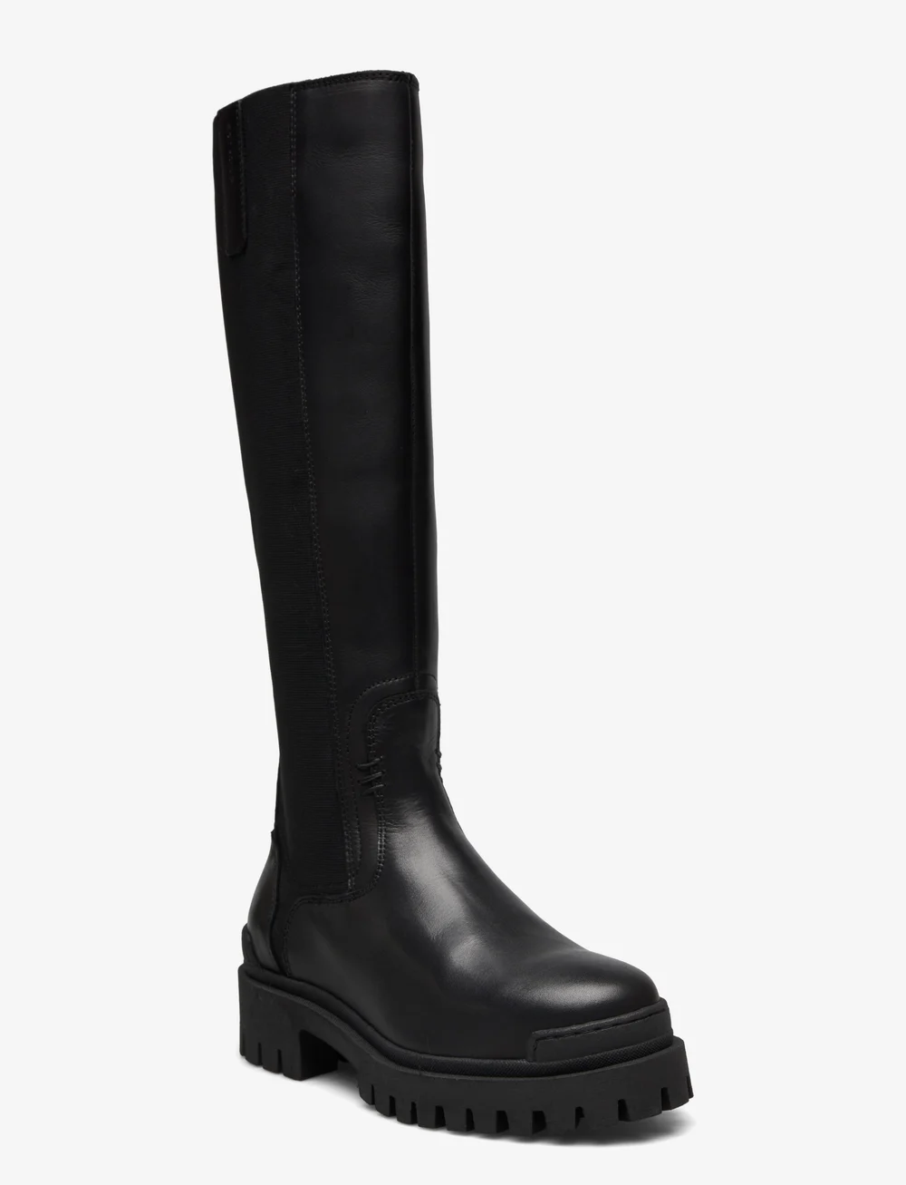 Pavement - Mandy - knähöga stövlar - black/black - 0