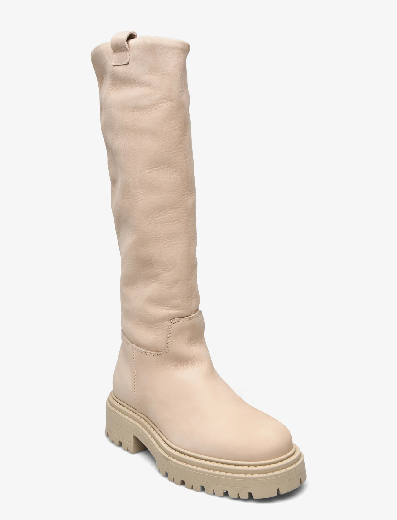 Pavement - Tegan Nubuck - knee high boots - beige nubuck - 0