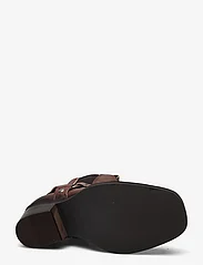 Pavement - Dusty buckle two-tone - høj hæl - brown - 4