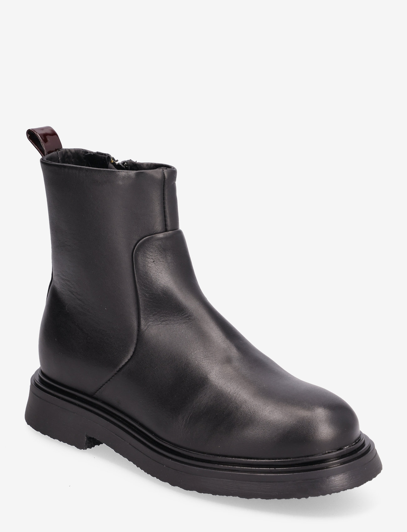 Pavement - Akfia - flat ankle boots - black/bordeaux - 0