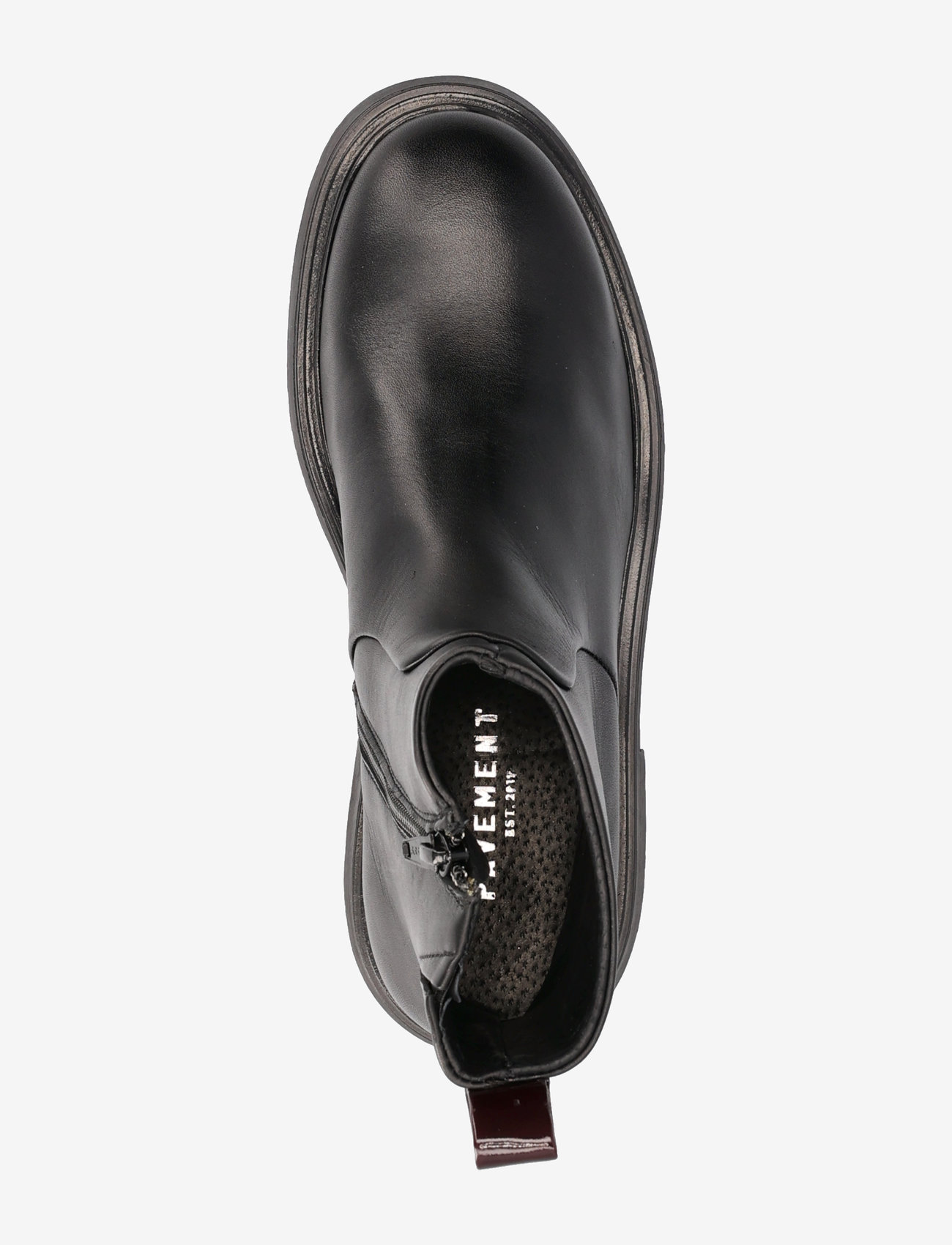 Pavement - Akfia - flade ankelstøvler - black/bordeaux - 3