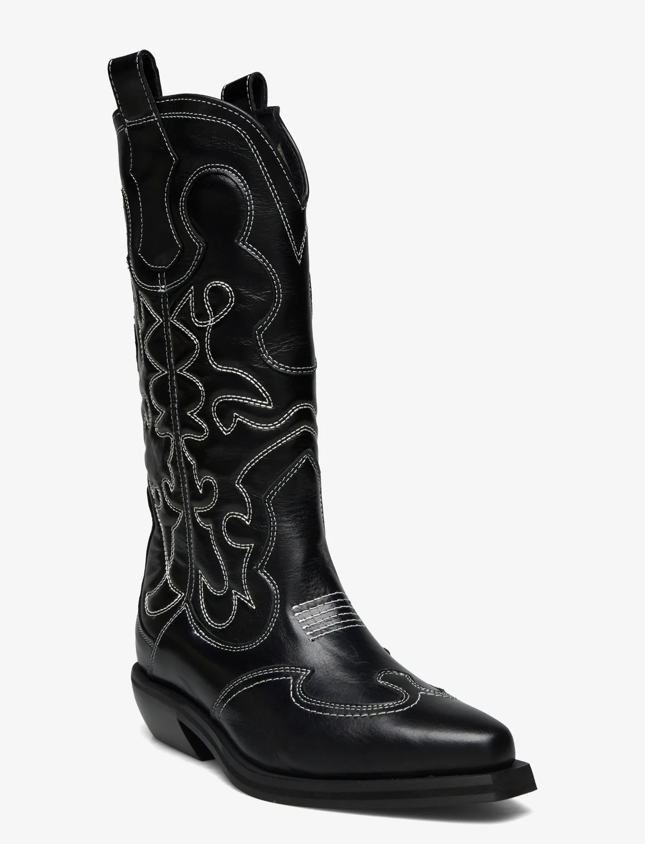 Pavement - Julianne - cowboy boots - black/white - 0