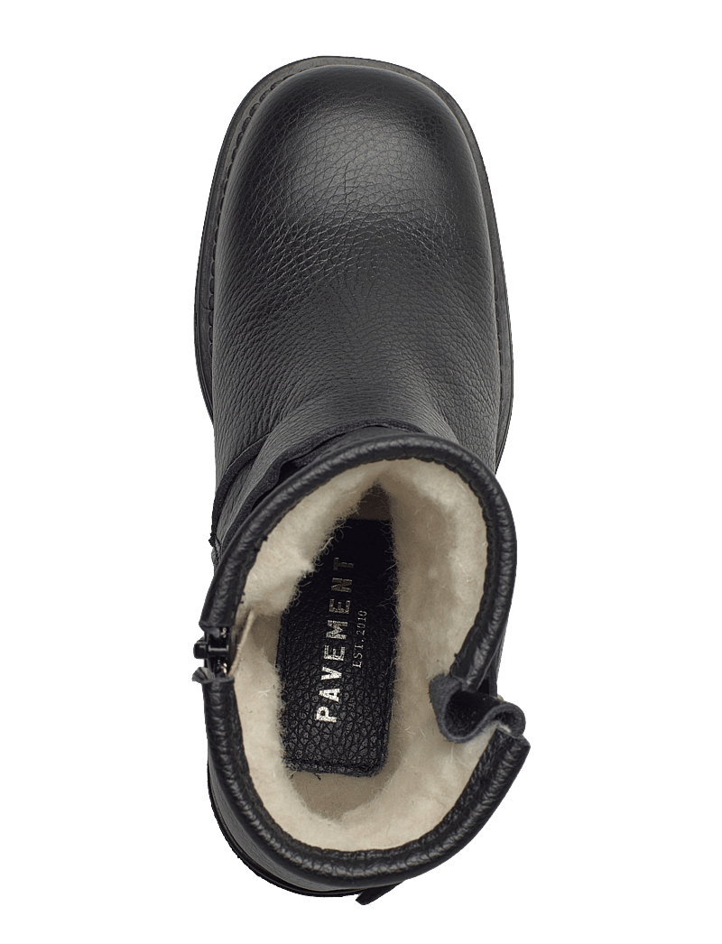 Pavement - Zevil Structure Wool - kontsaga poolsaapad - black - 3
