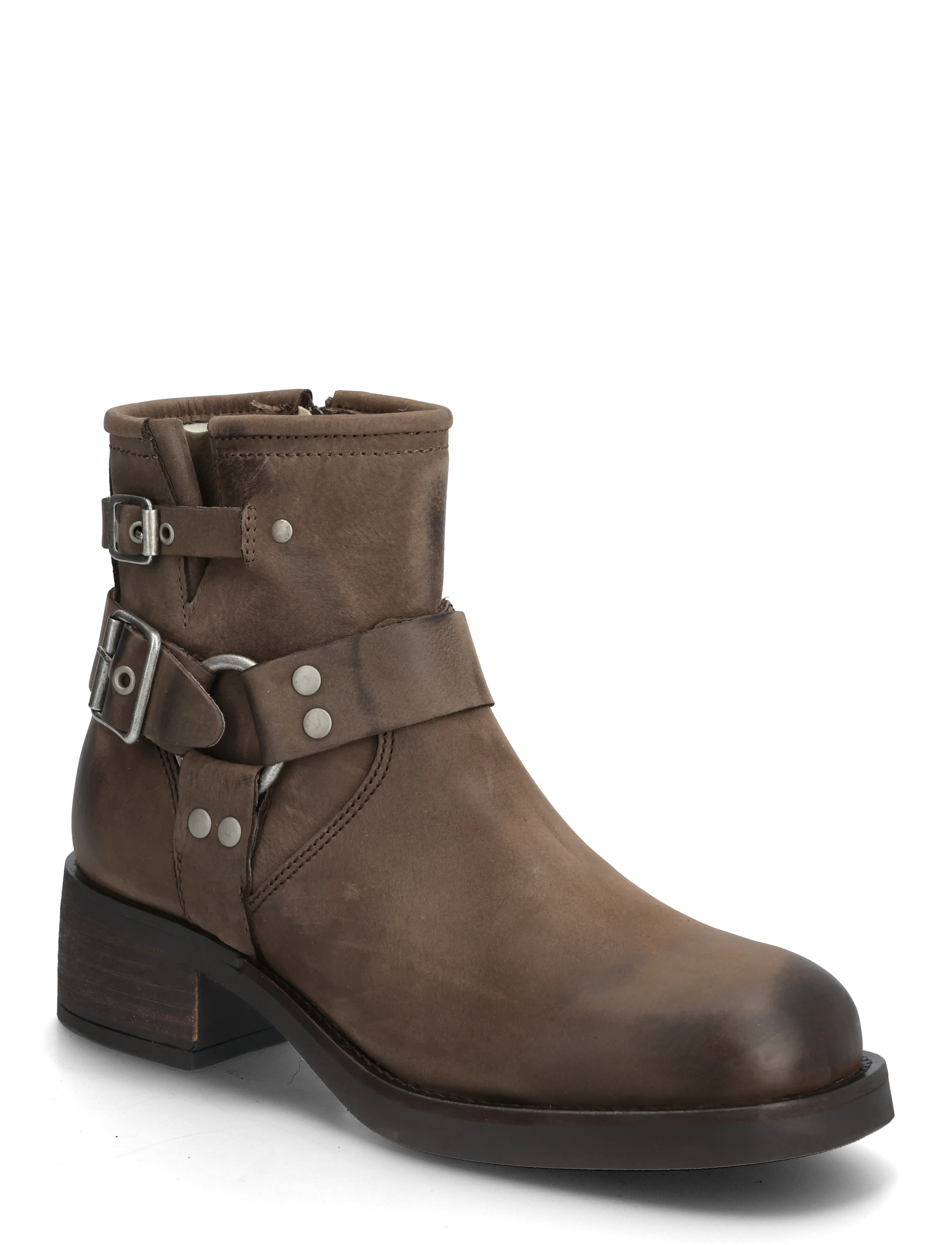 Pavement Zevil Vintage Wool - Cowboystøvler - BROWN MATTE / brown