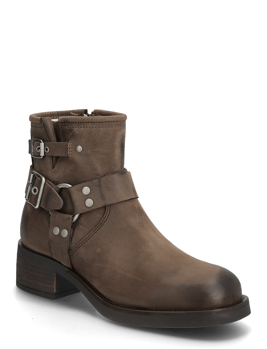 Pavement - Zevil Vintage Wool - kontsaga poolsaapad - brown matte - 0