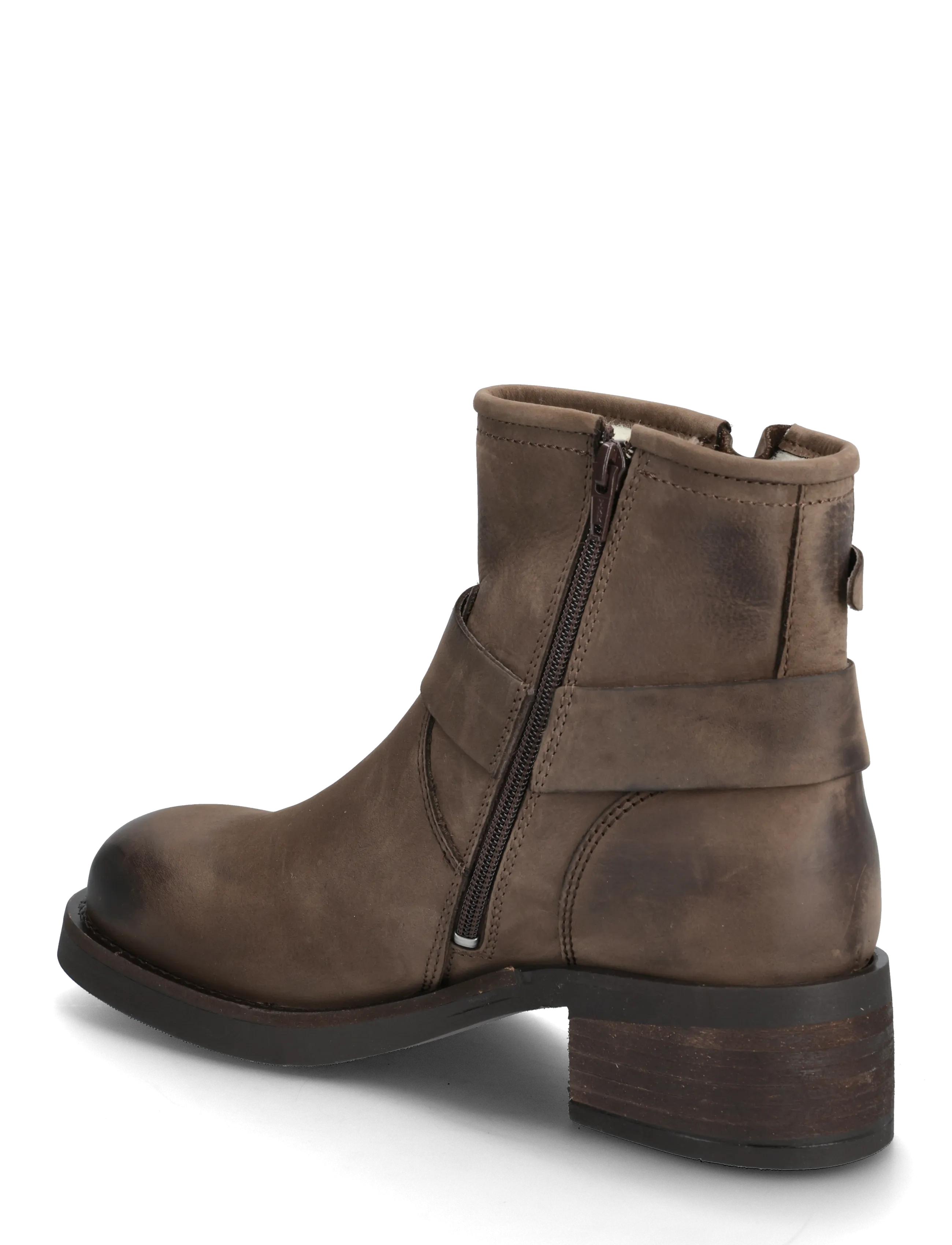 Pavement - Zevil Vintage Wool - høj hæl - brown matte - 2