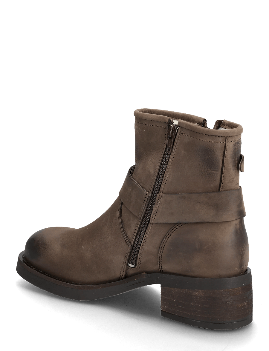 Pavement - Zevil Vintage Wool - kontsaga poolsaapad - brown matte - 2