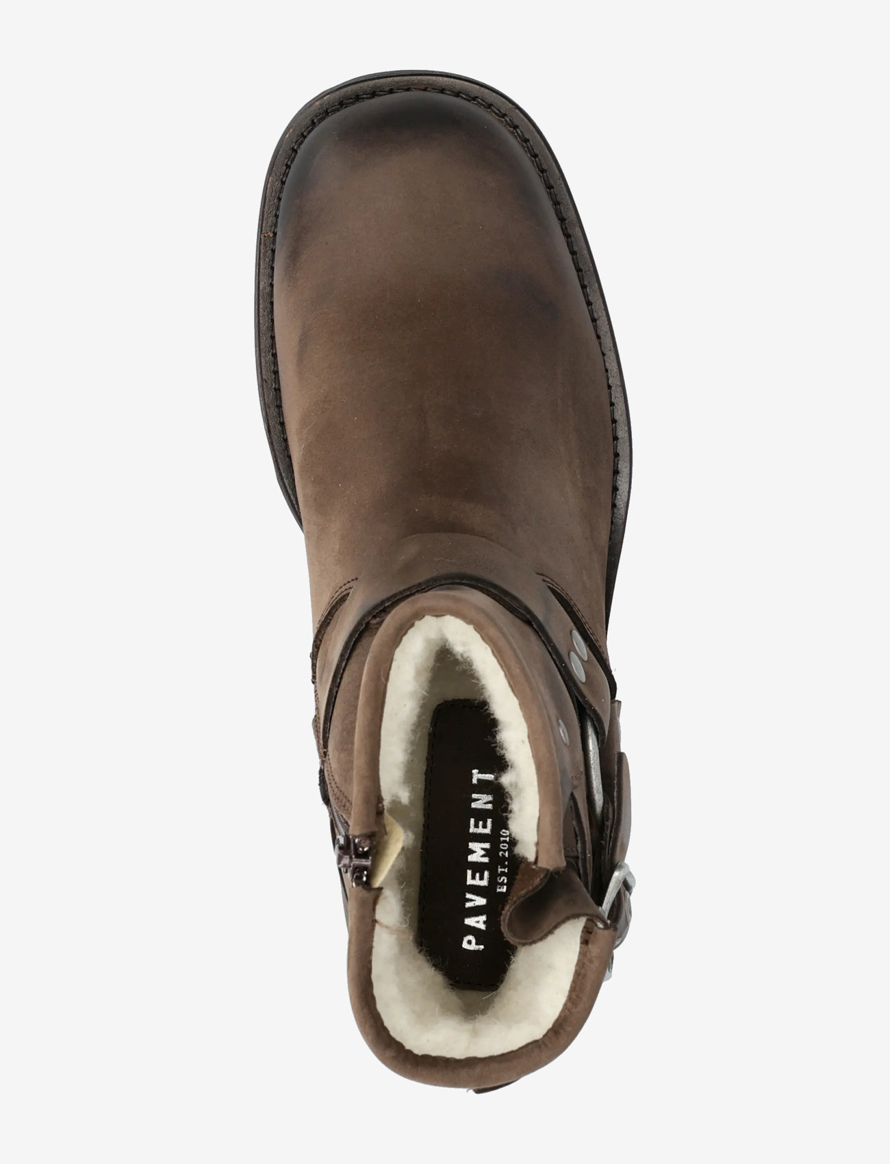 Pavement - Zevil Vintage Wool - stövletter - brown matte - 3