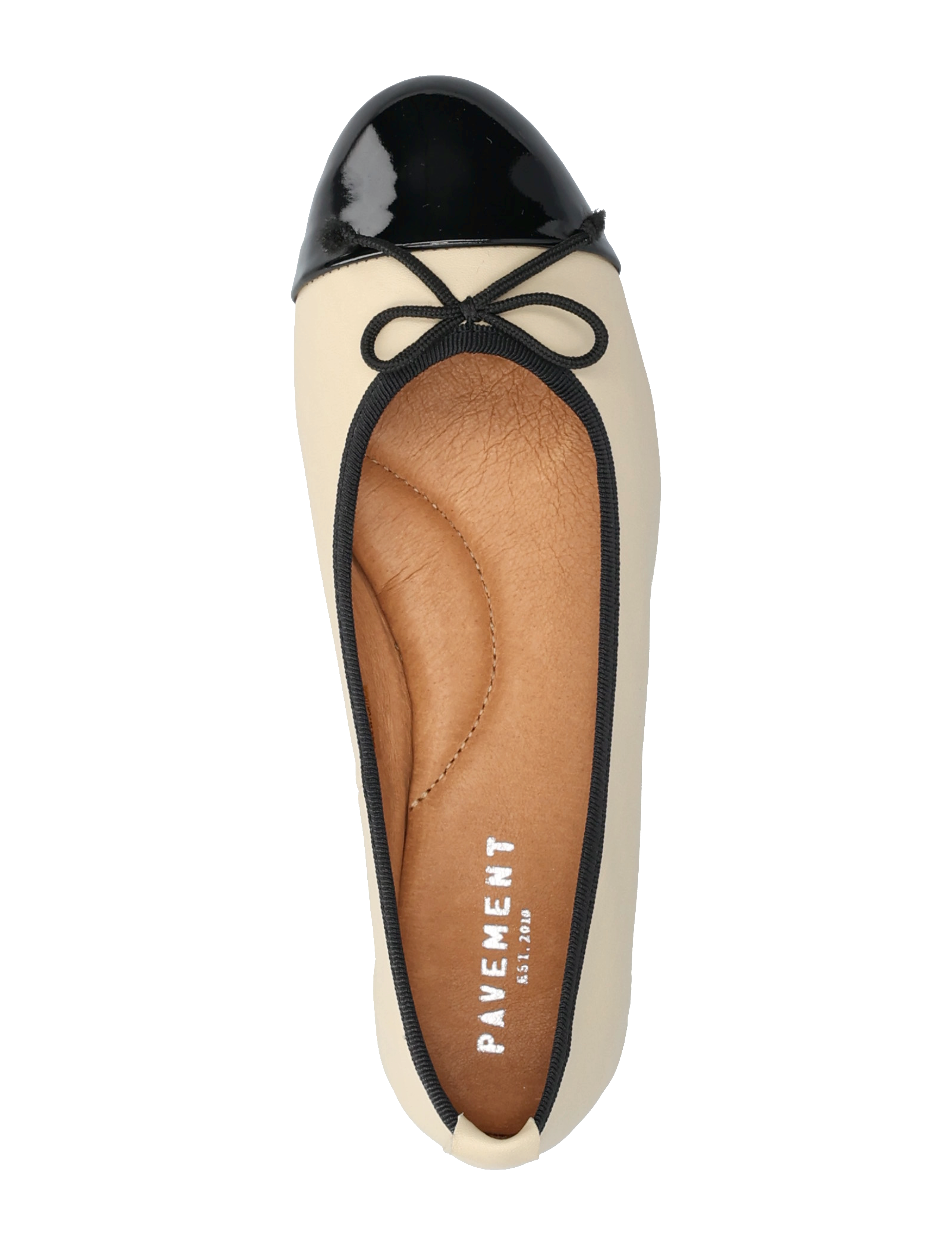 Pavement - PALucy - beige/black patent - 3