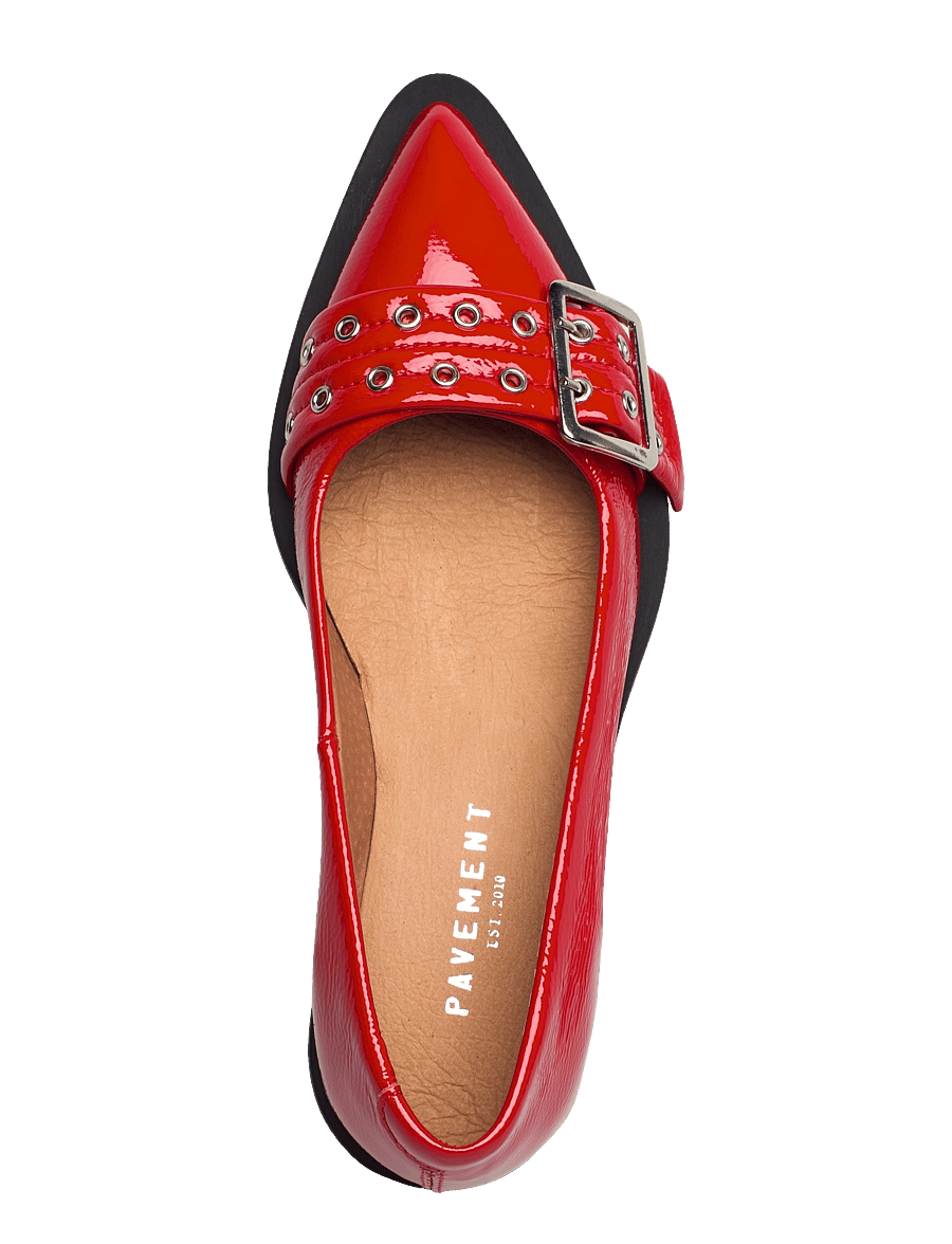 Pavement - Saso Low - speciella tillfällen - red patent - 3