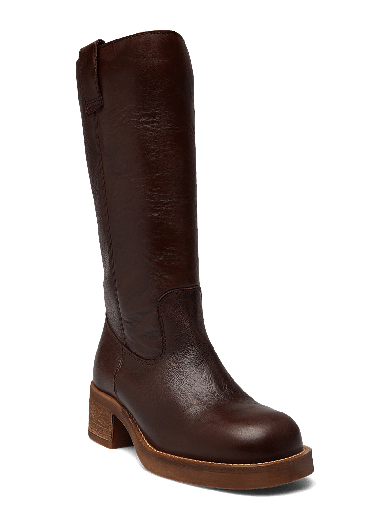 Pavement - PAAnneli Vintage - kniehohe stiefel - brown - 0
