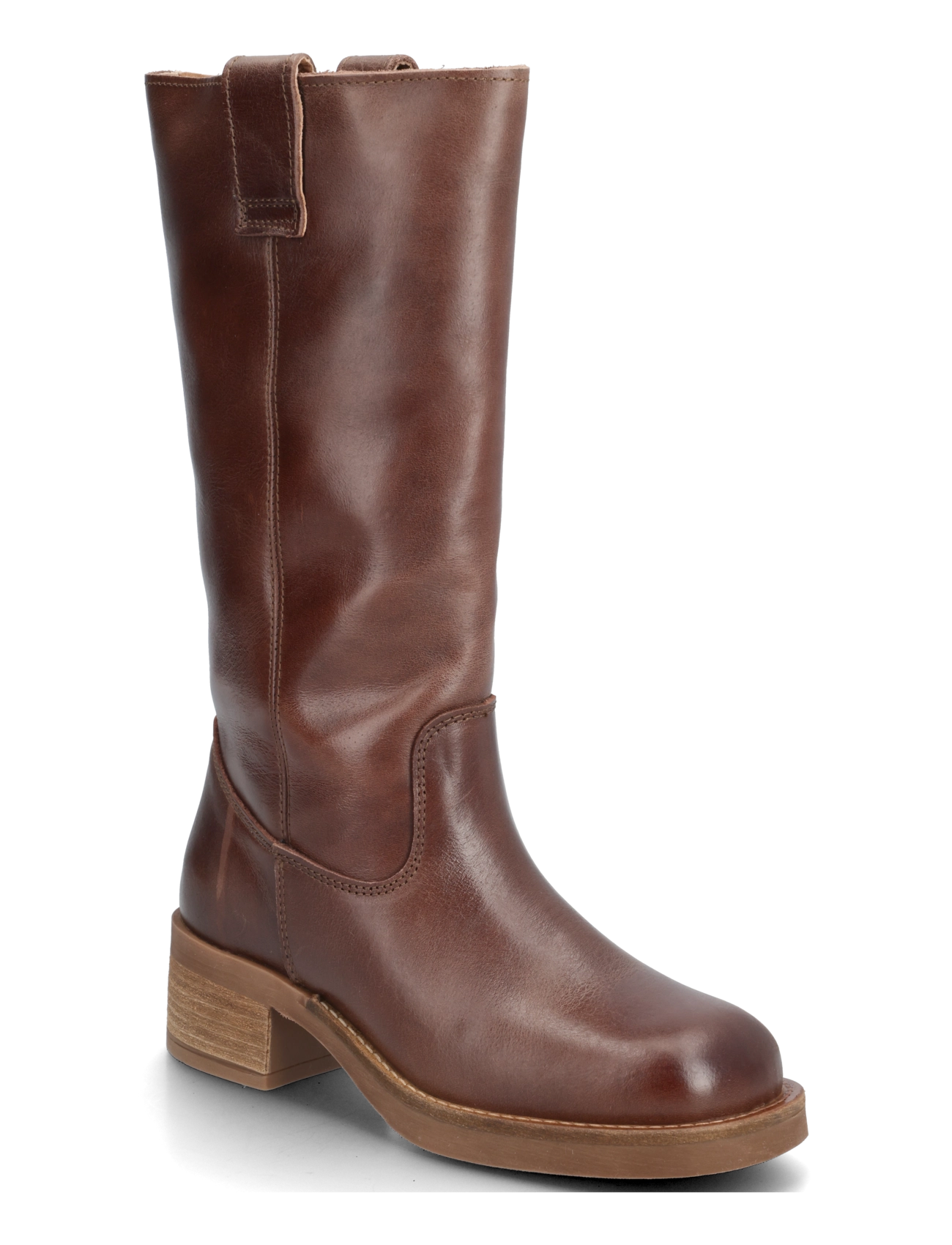 Pavement - PAAnneli Vintage - langskaftede støvler - brown - 2