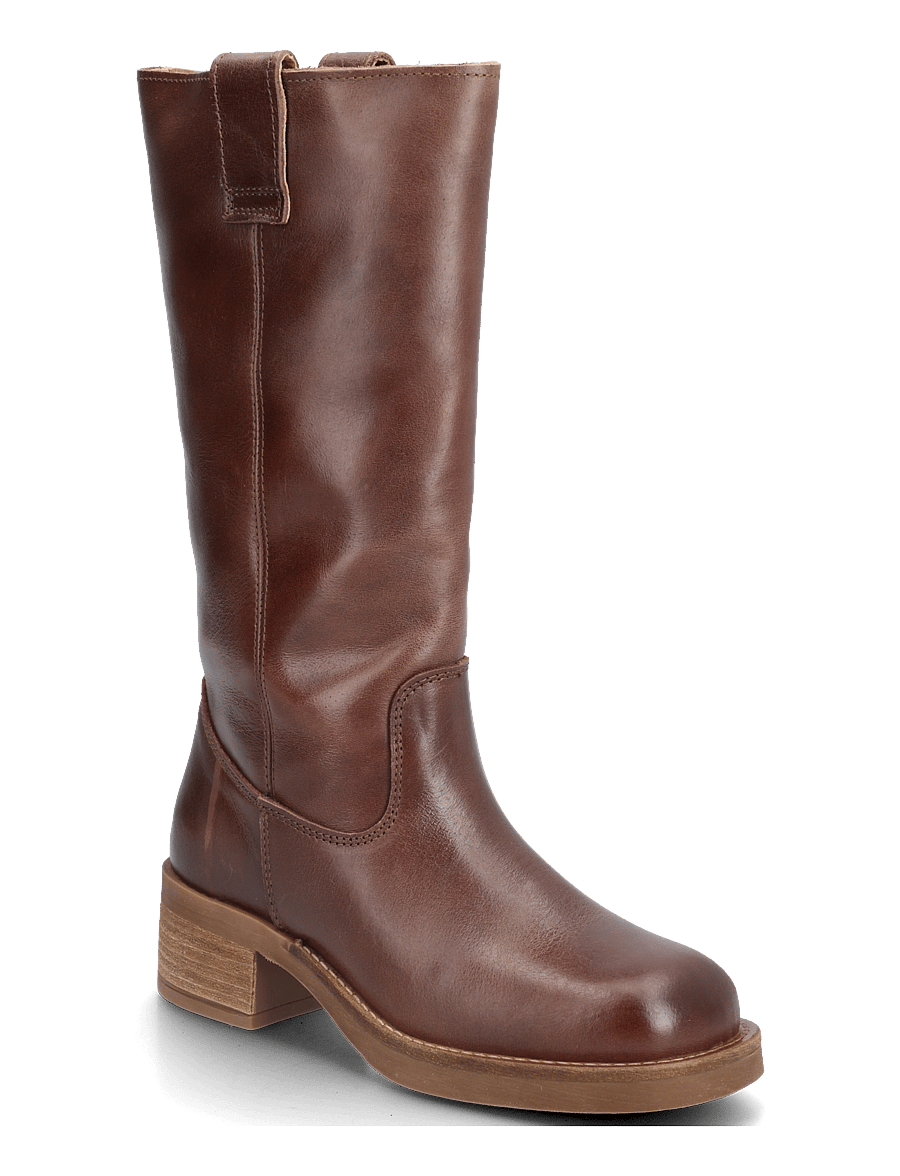 Pavement - PAAnneli Vintage - langskaftede støvler - brown - 2