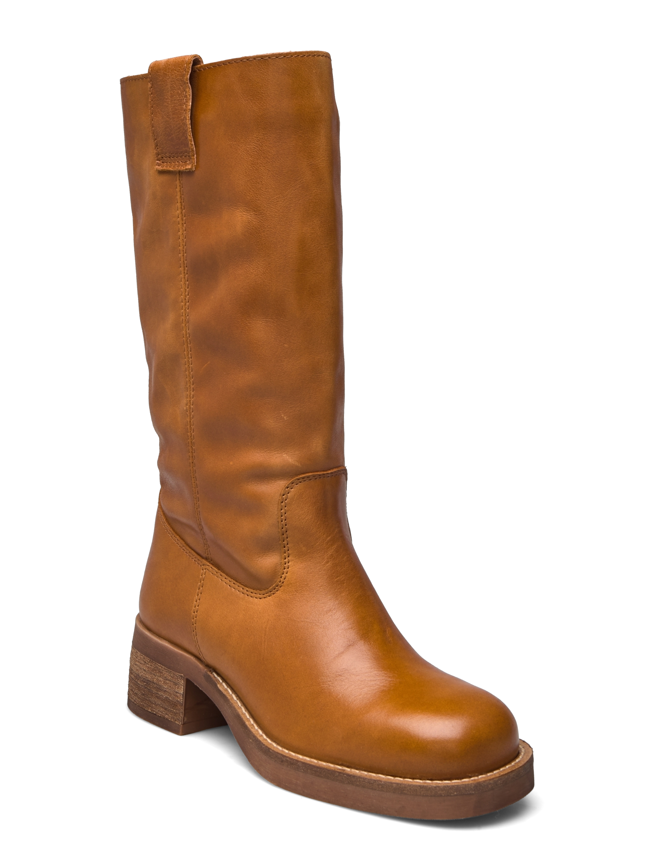 Pavement PAAnneli Vintage - Langskaftede støvler - TAN VINTAGE / brown