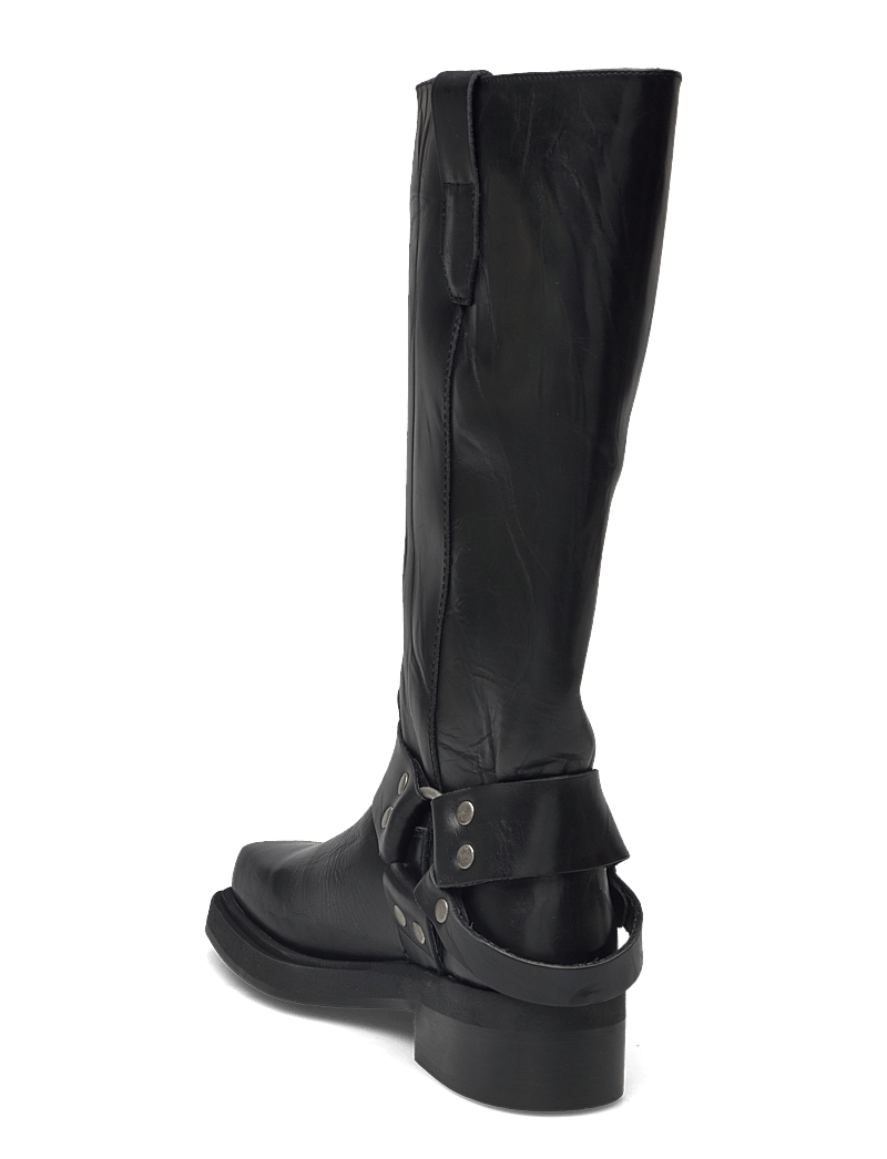 Pavement - Angelina - kniehohe stiefel - black crinkle - 2