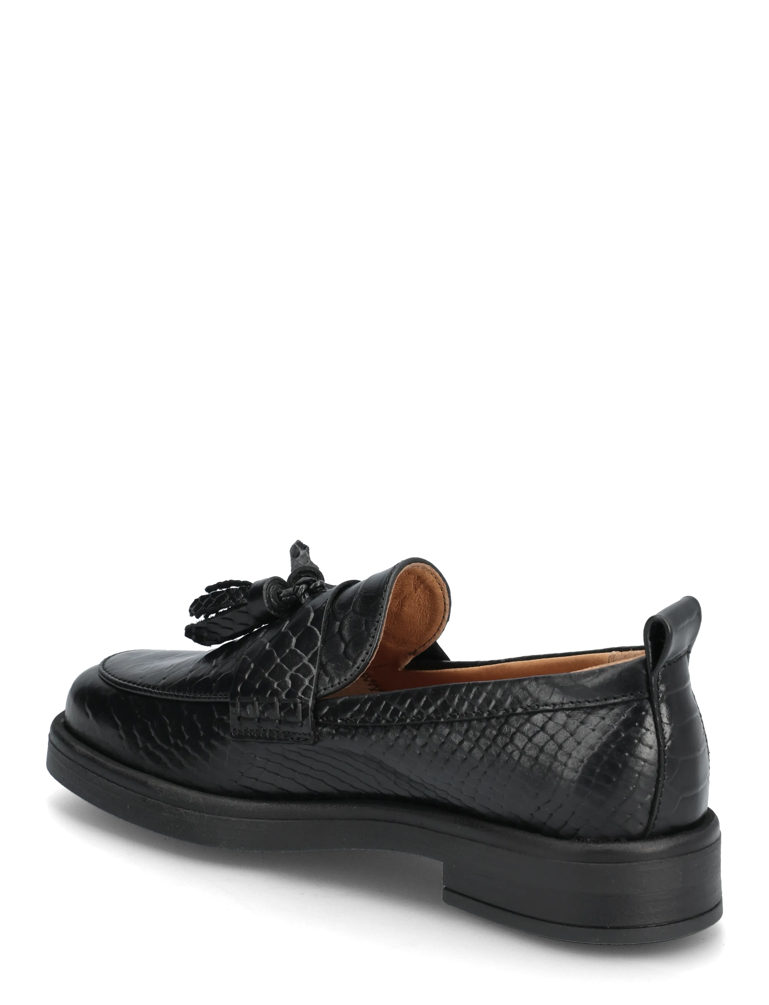 Pavement - Shelly Tassel Croco - mokassiinid - black croco - 2