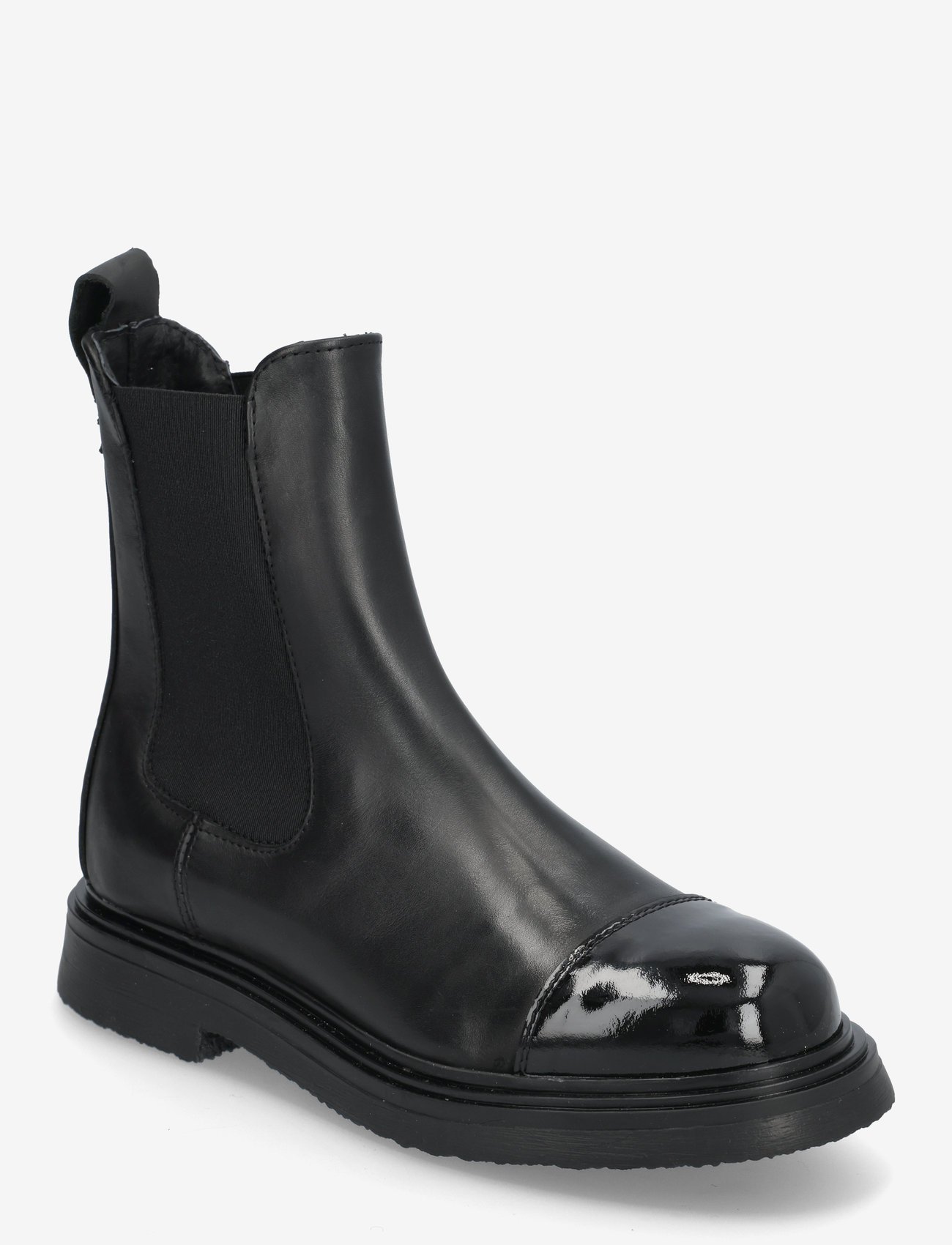 Pavement - Hollie - black suede/black patent - 0