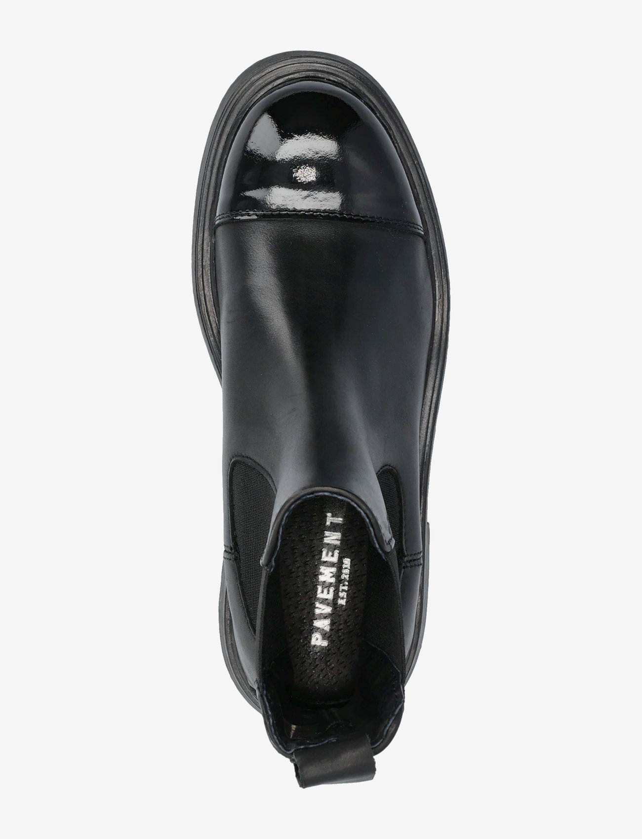 Pavement - Hollie - black suede/black patent - 4