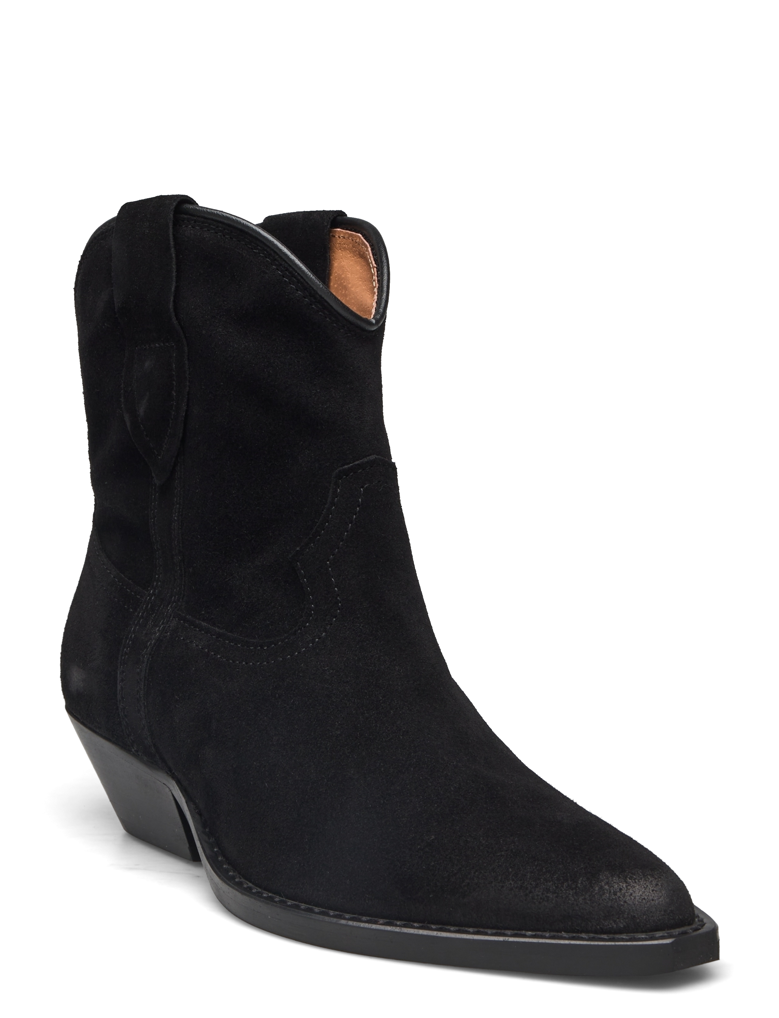 Pavement PAJasmin Suede - Kauboi saapad - BLACK SUEDE / black