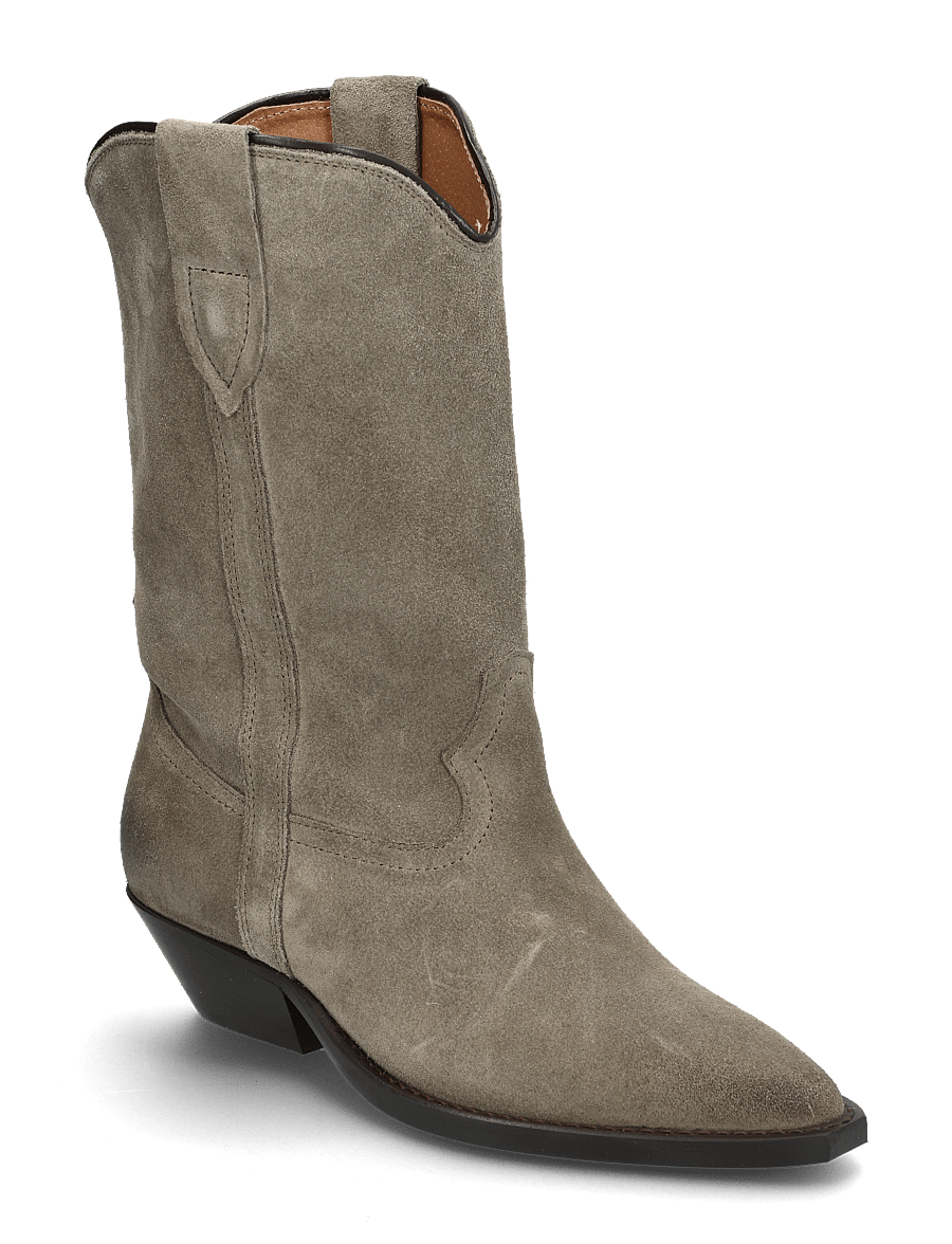 Pavement - PANikki Suede - cowboy-boots - khaki suede - 0